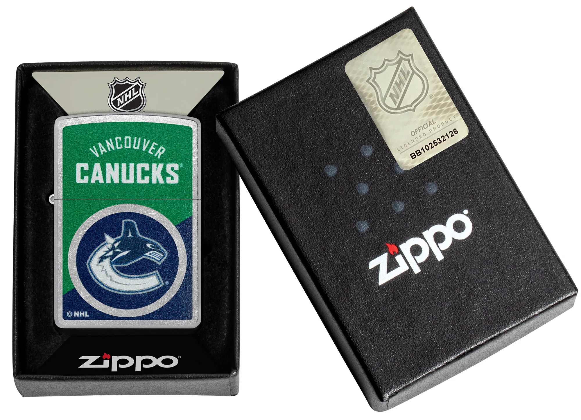 Vancouver Canucks® Colorblock Logo Design