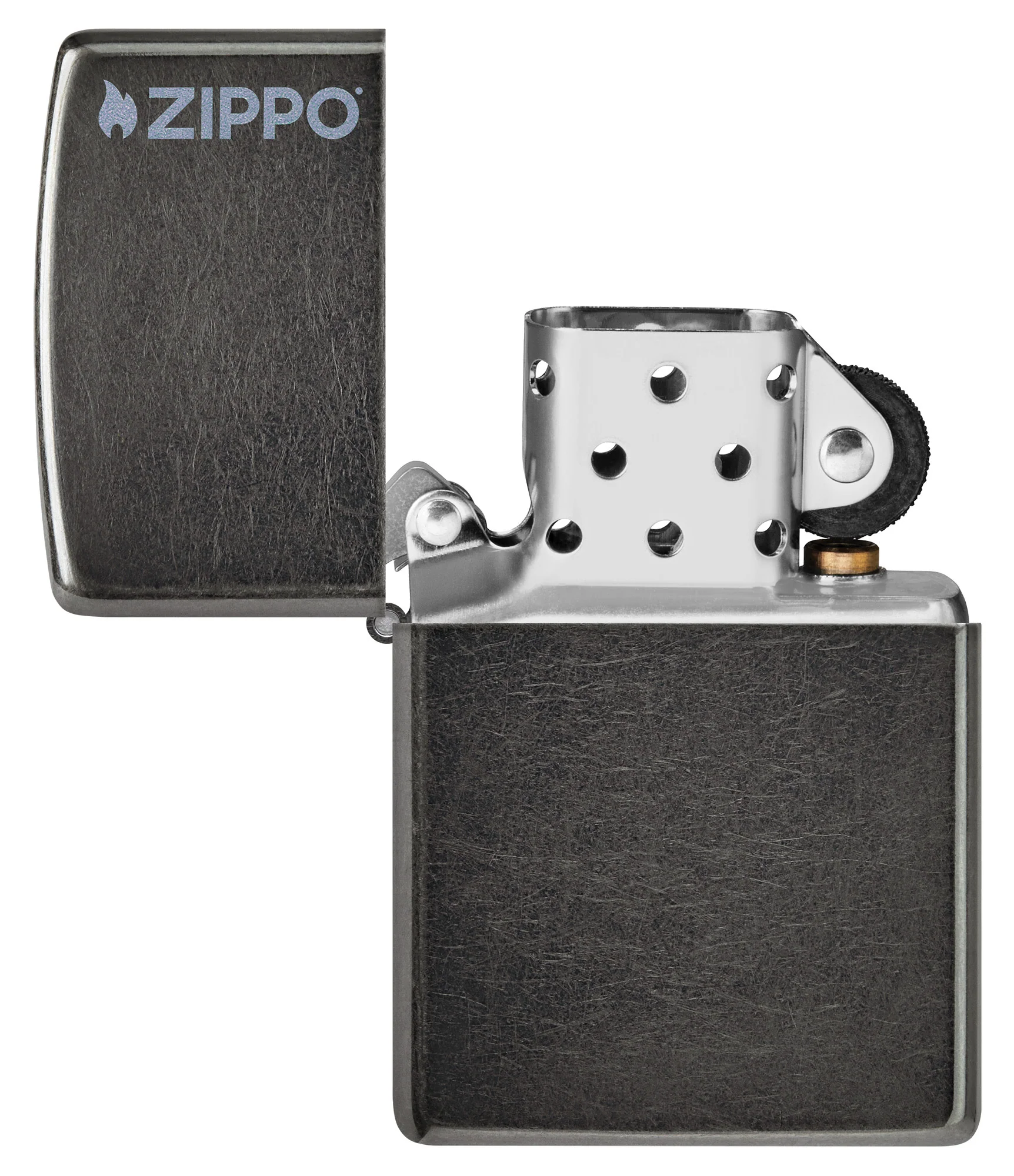 Classic Grey Zippo Logo