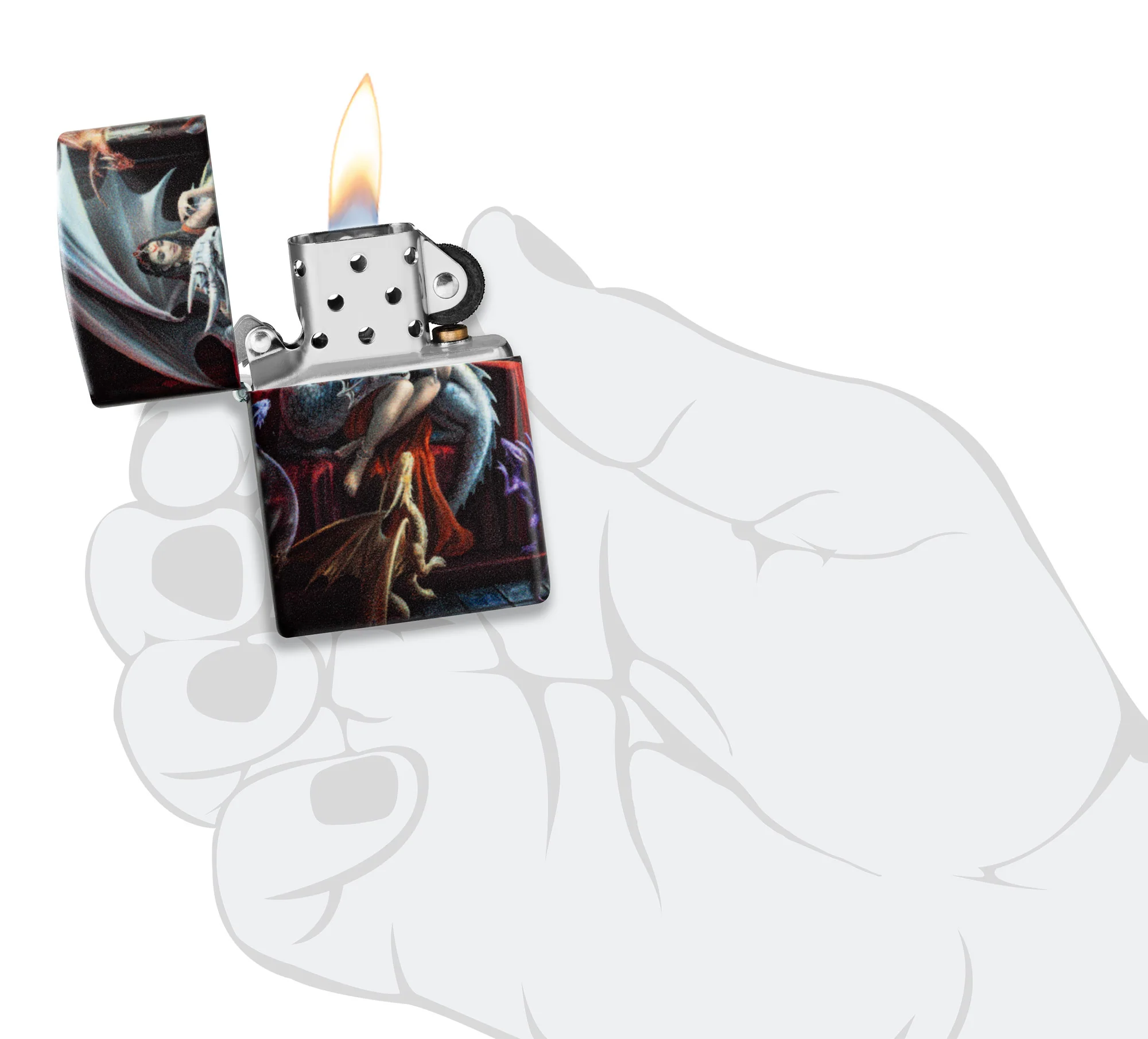 Anne Stokes Dragon Charm Design