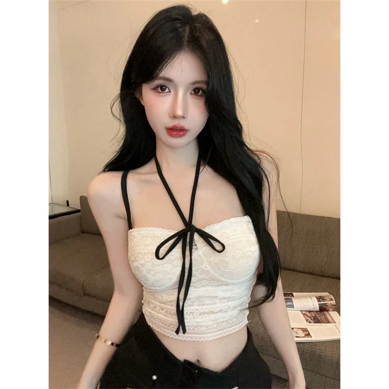 Lovely Lace Cami with Ribbon Straps