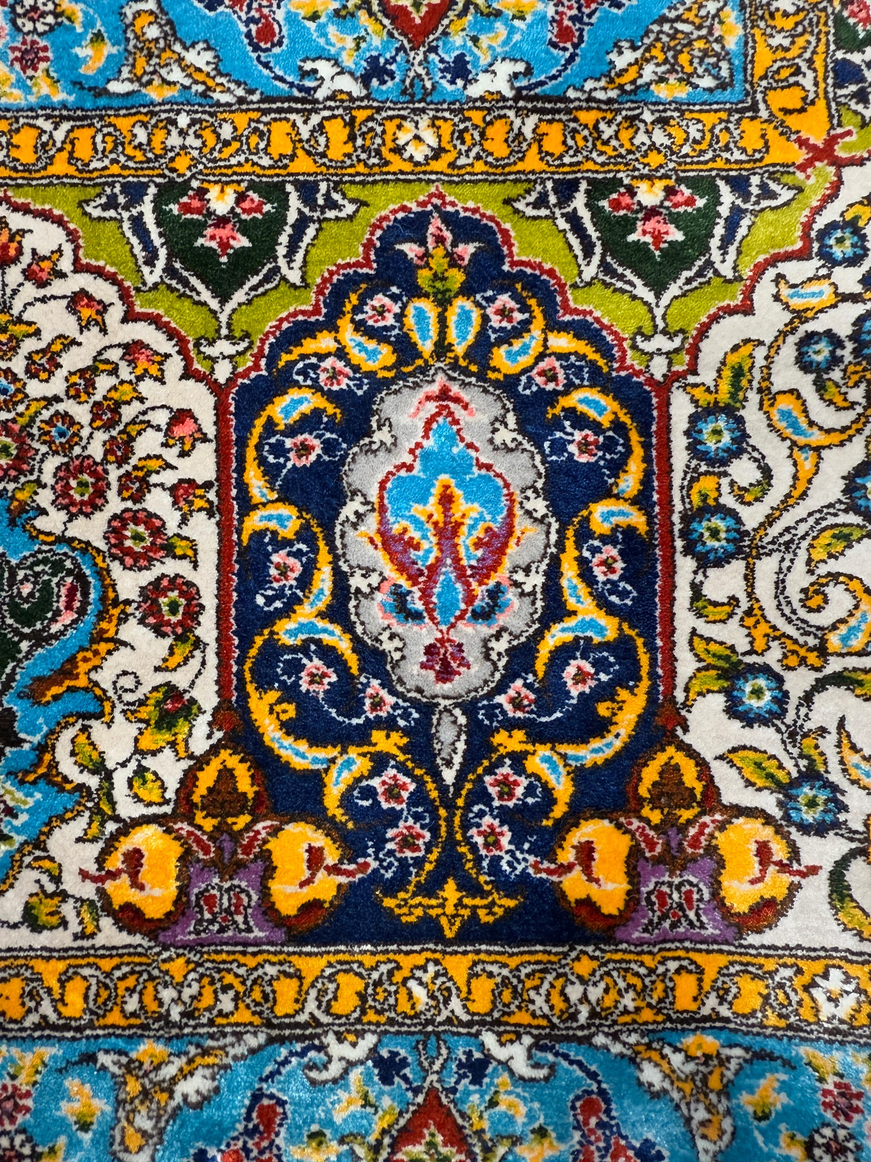 Pure Silk Persian Rug