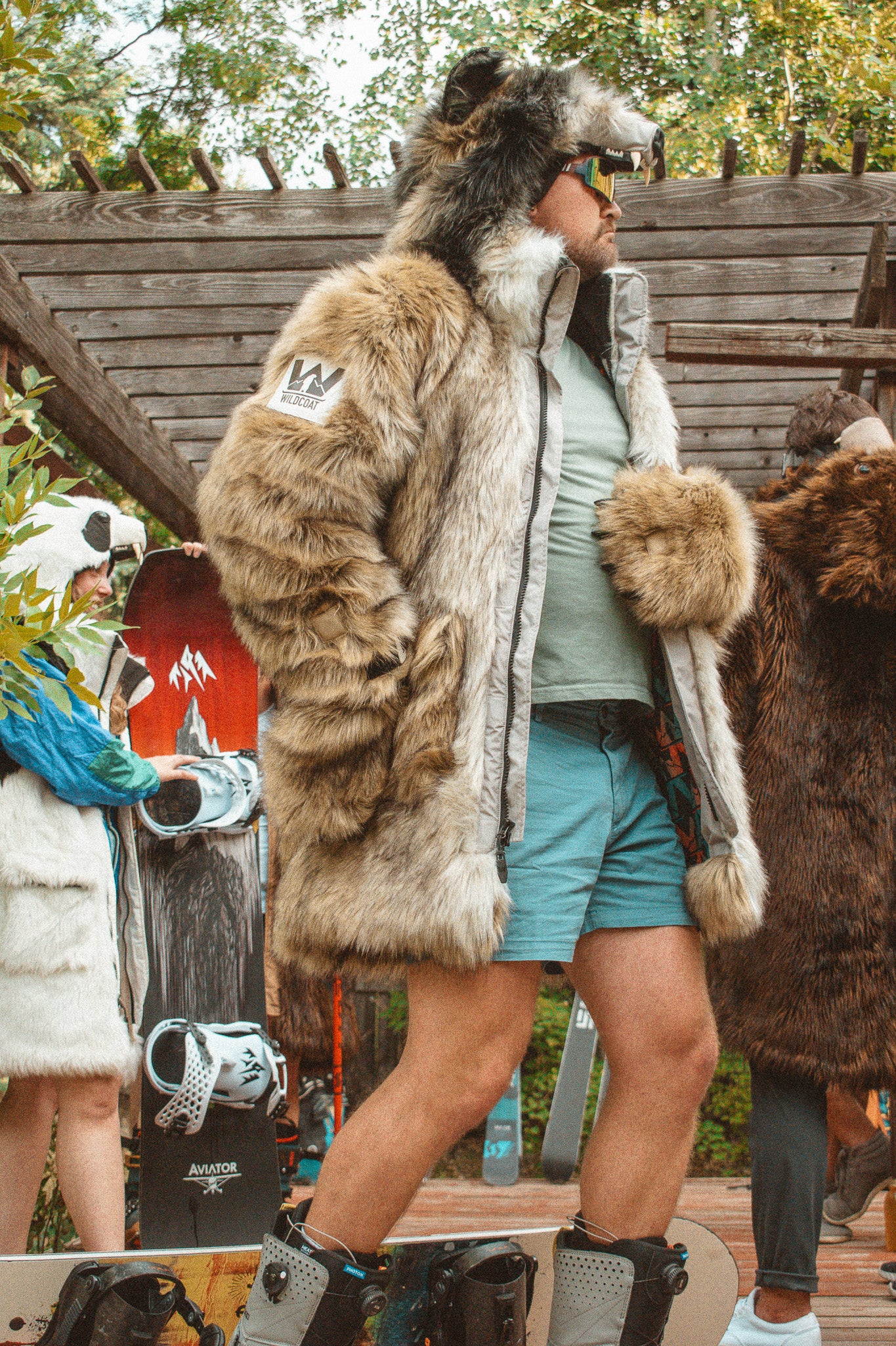 THE WILD WOLF COAT, v5