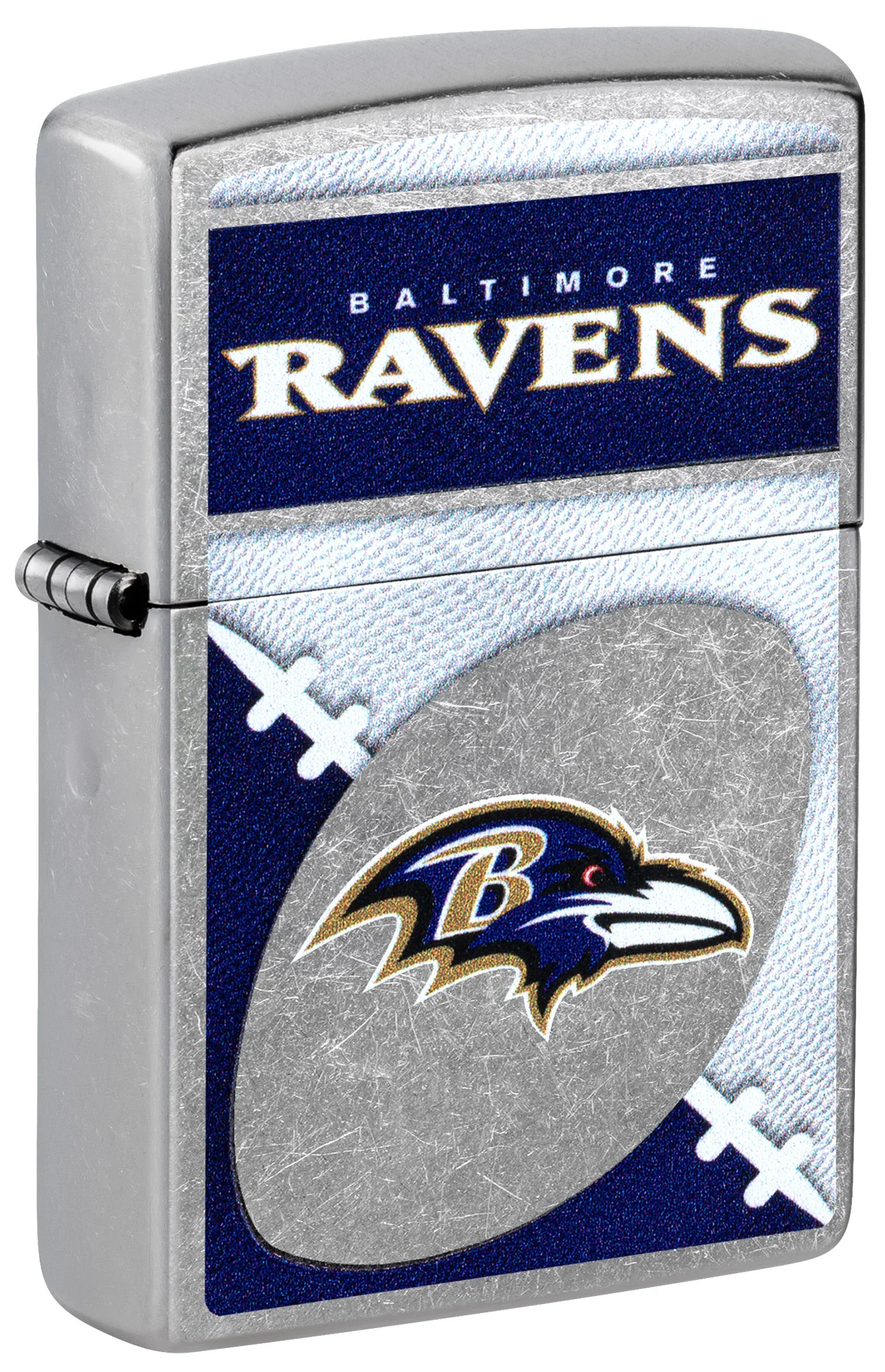 NFL Baltimore Ravens Chrome Logo Design