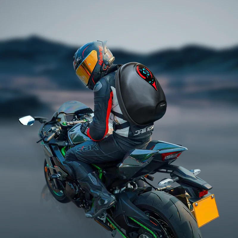 CRELANDER Ocean Heart LED Knight Backpack