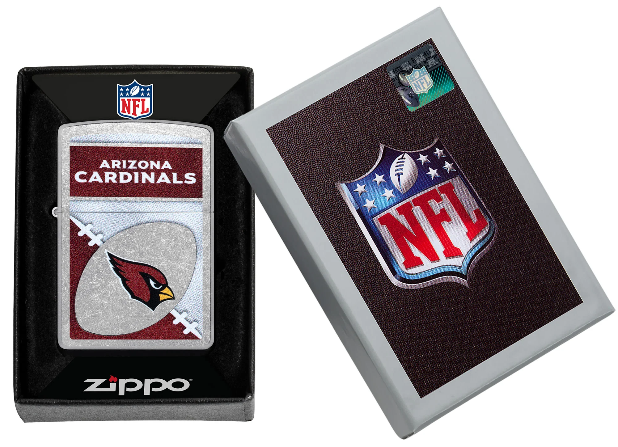 NFL Arizona Cardinals Chrome Logo Design