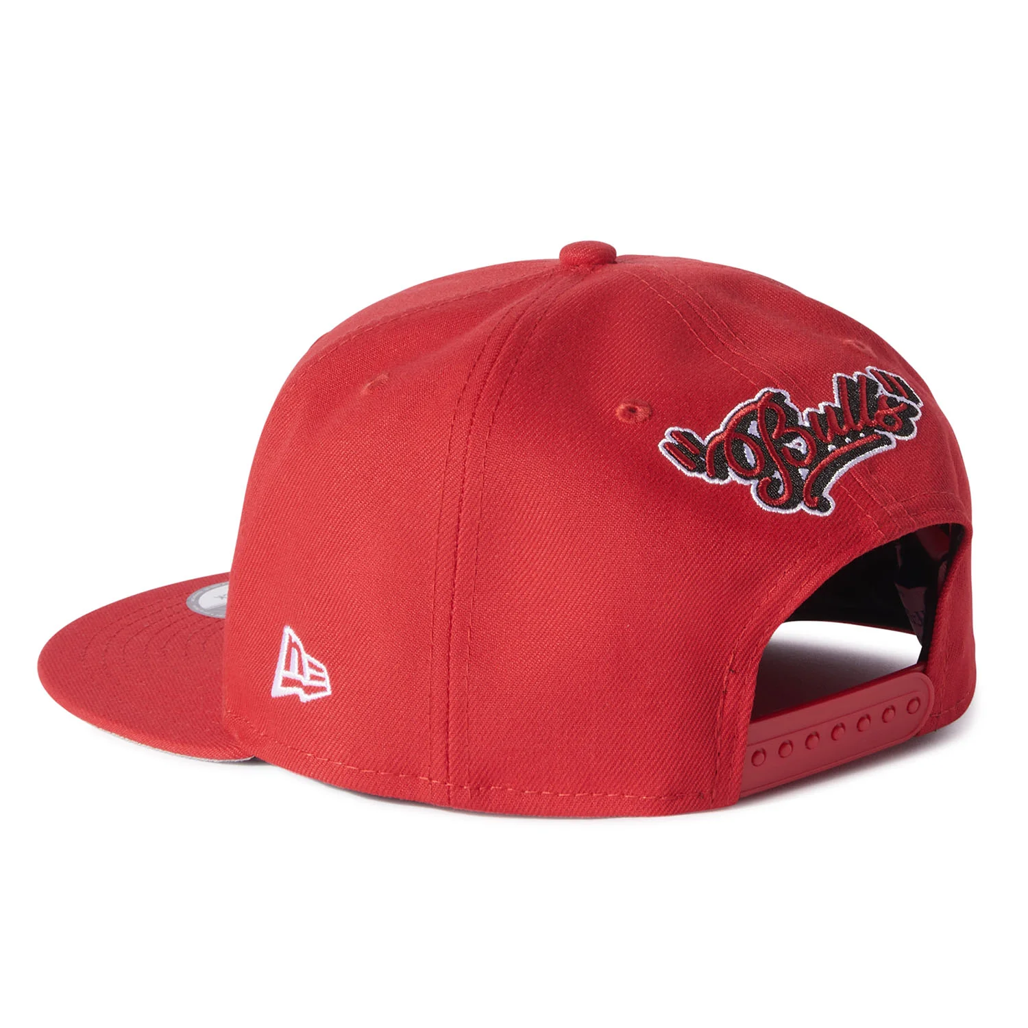 Chicago Bulls New Era Off-White Hat - Red