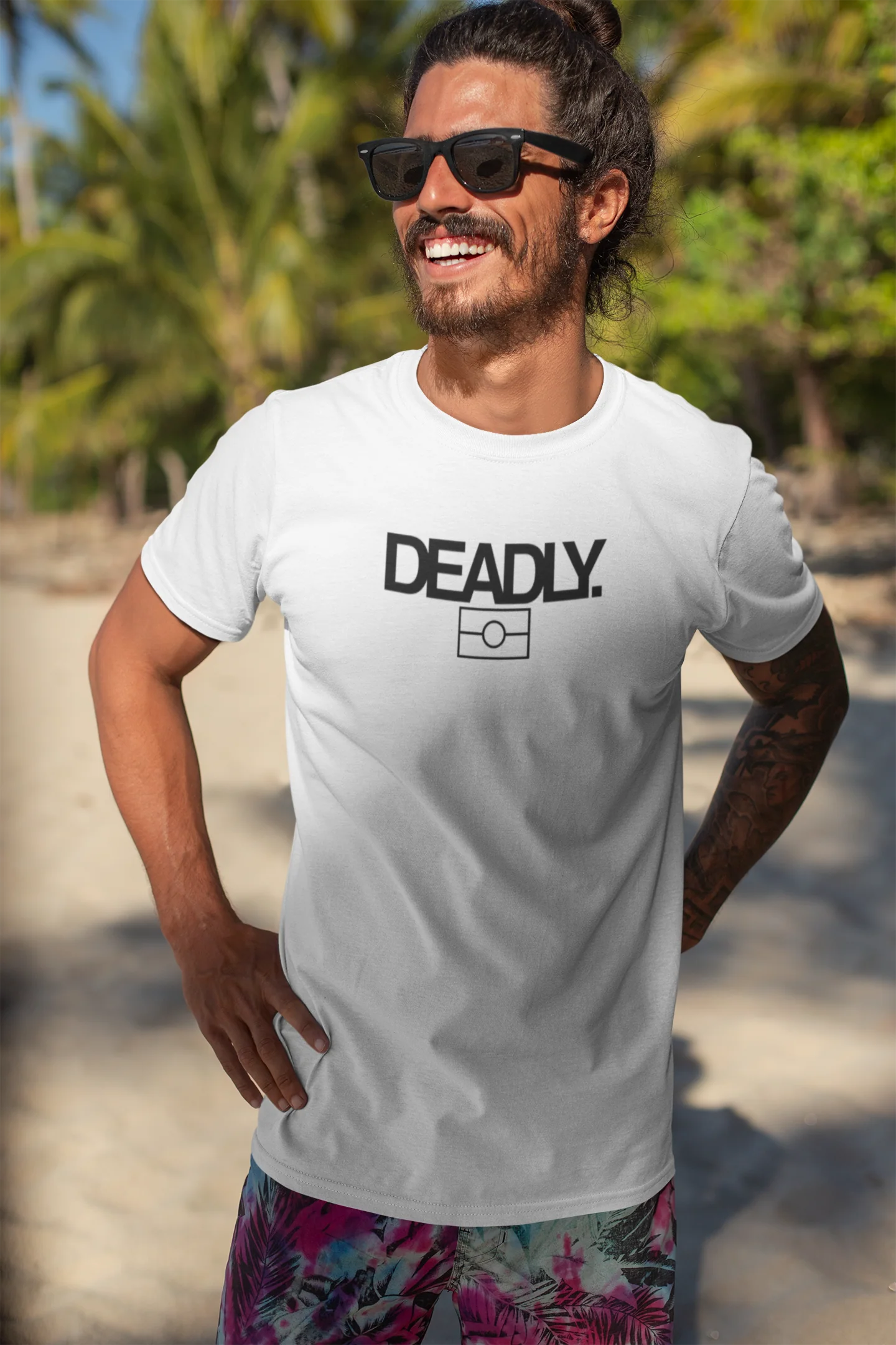 Deadly Tee: White