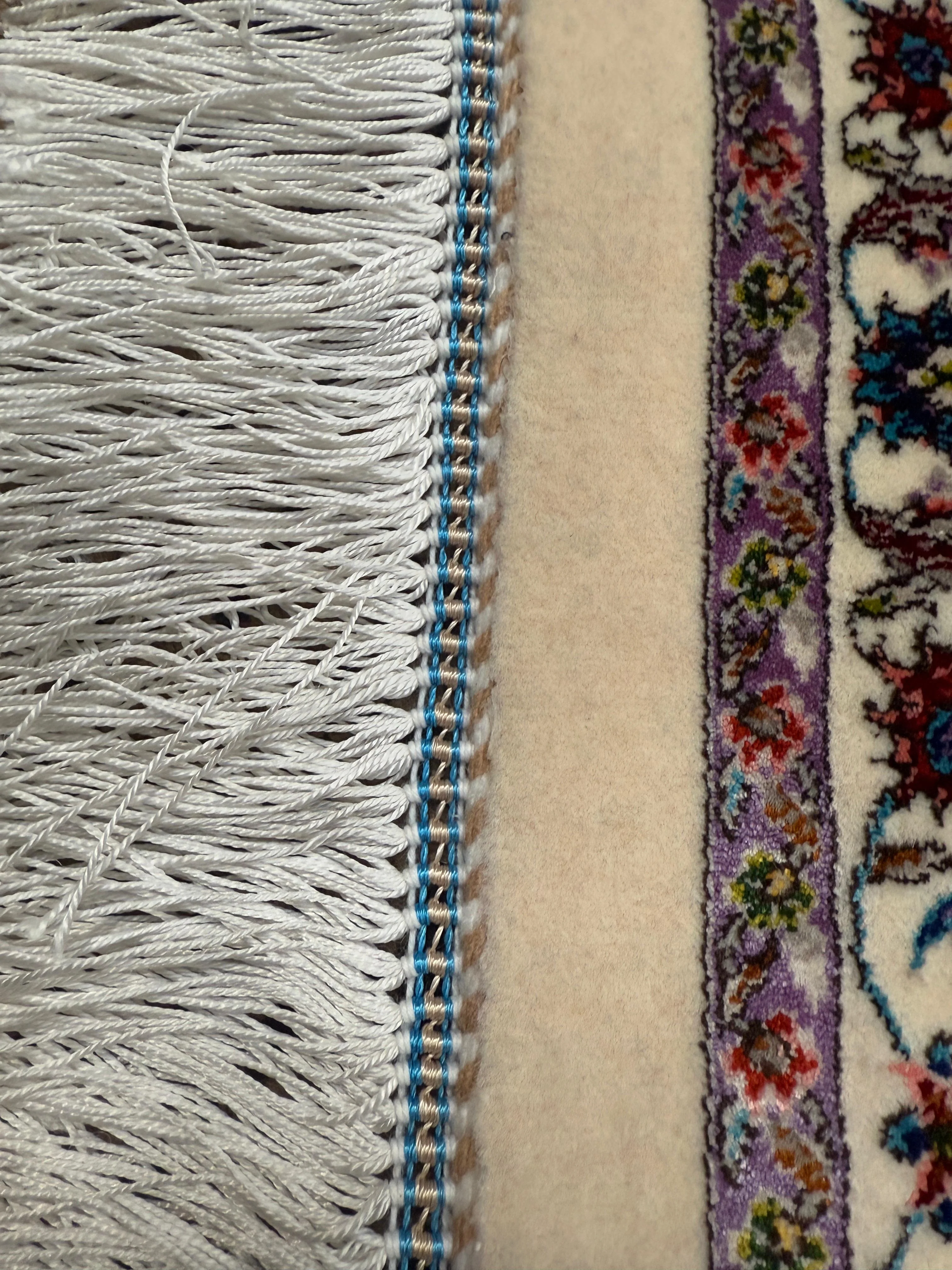 Fine Wool & Silk Persian Rug