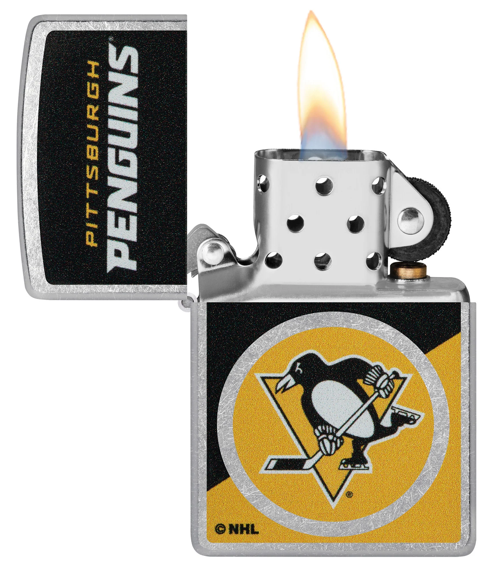 Pittsburgh Penguins® Colorblock Logo Design