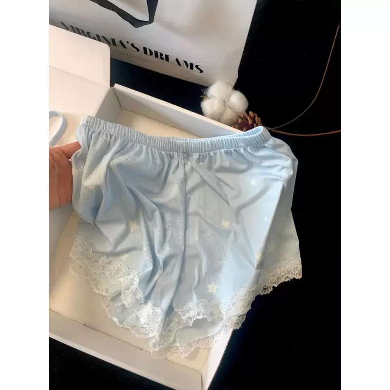 Light Blue Modal Cotton Pajama Set