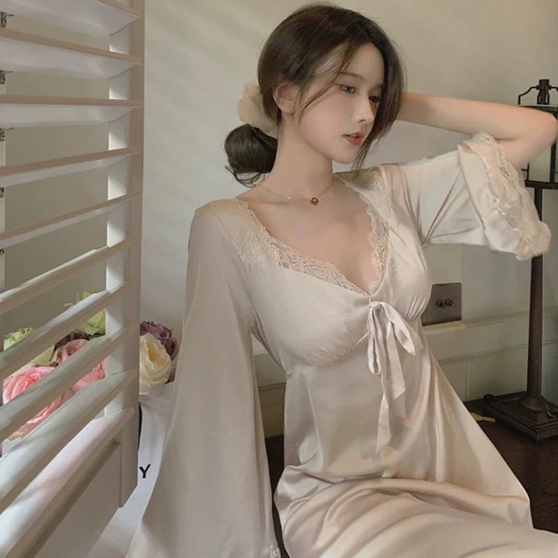 Seraphine Satin Long Dress