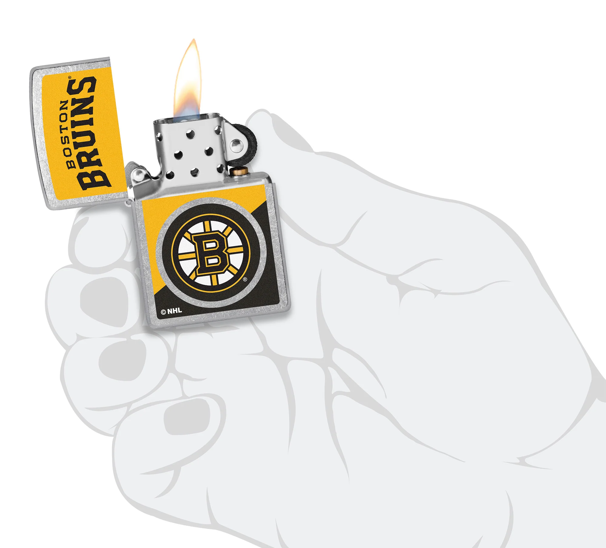 Boston Bruins® Colorblock Logo Design