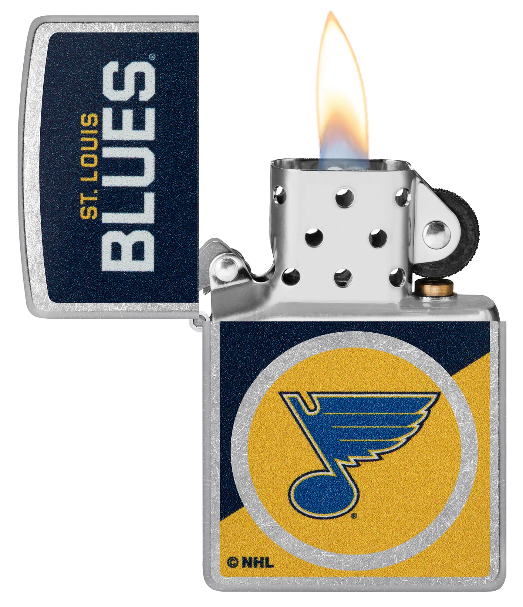 St. Louis Blues® Colorblock Logo Design