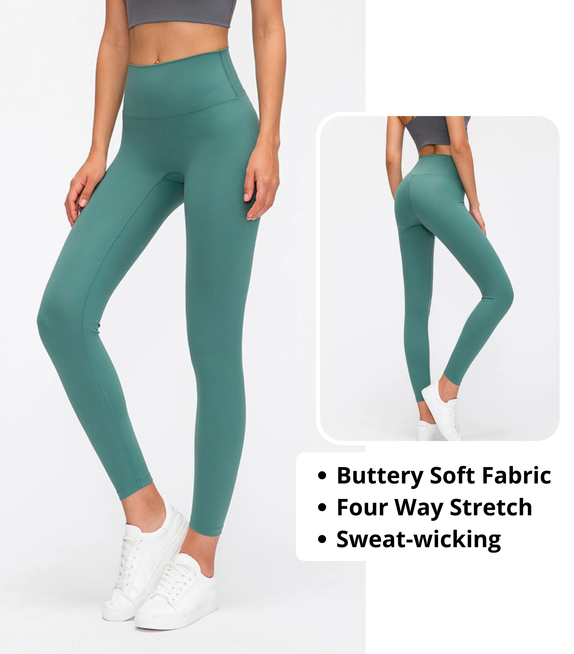 Ultimate Comfy Yoga Pants with No Side Pockets