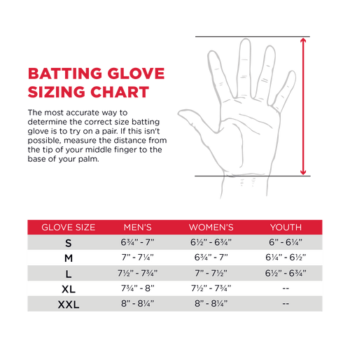 Marucci Crux Youth Batting Gloves MBGCRXY