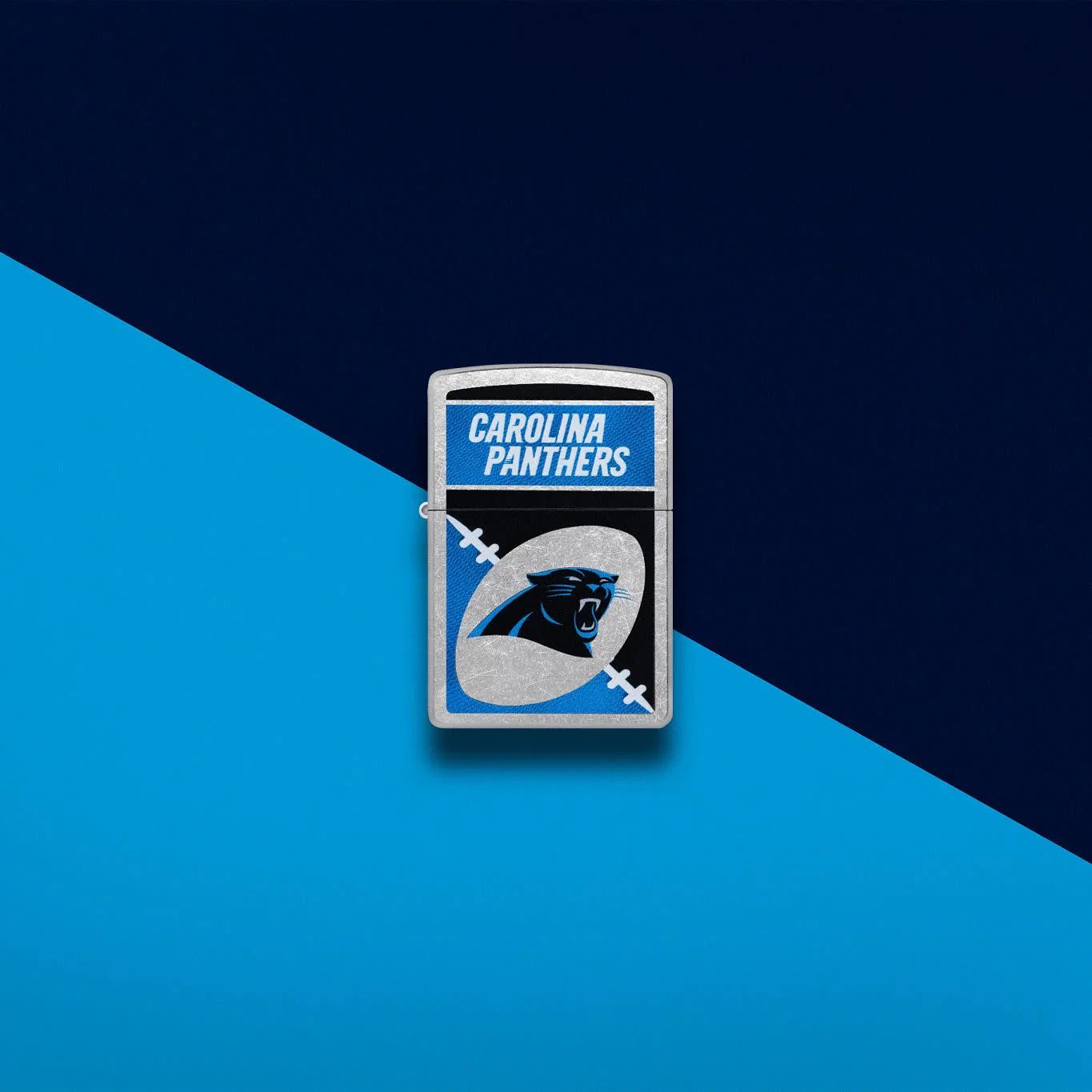 NFL Carolina Panthers Chrome Logo Design