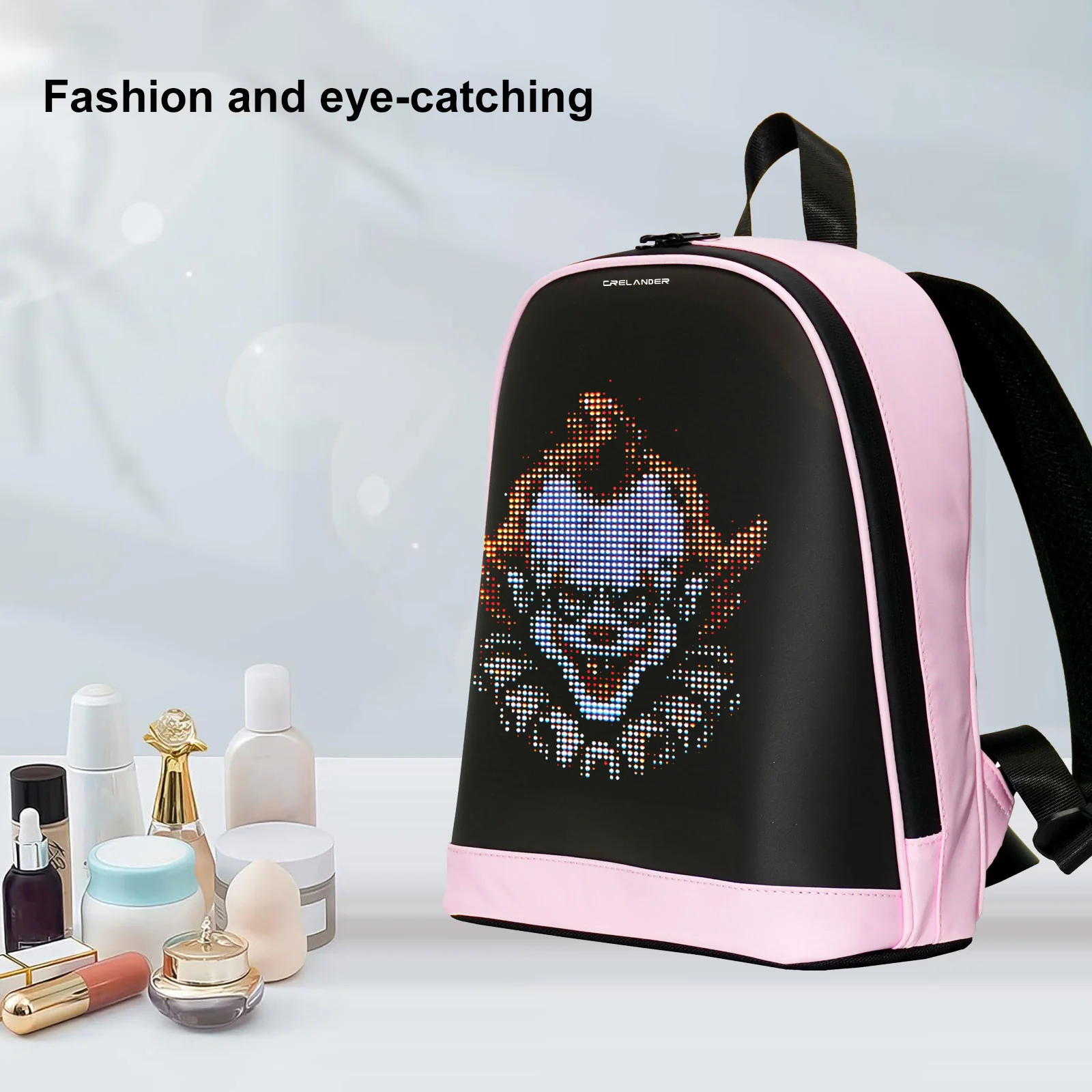 CRELANDER T7 LED  Women's Backpacks girl child LED bag