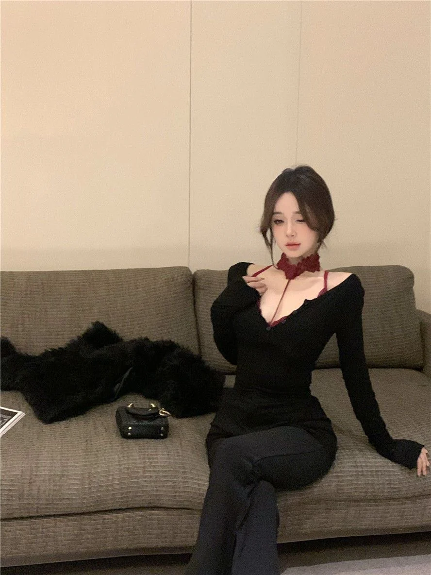 Sexy Halter Lace Two-Piece Set