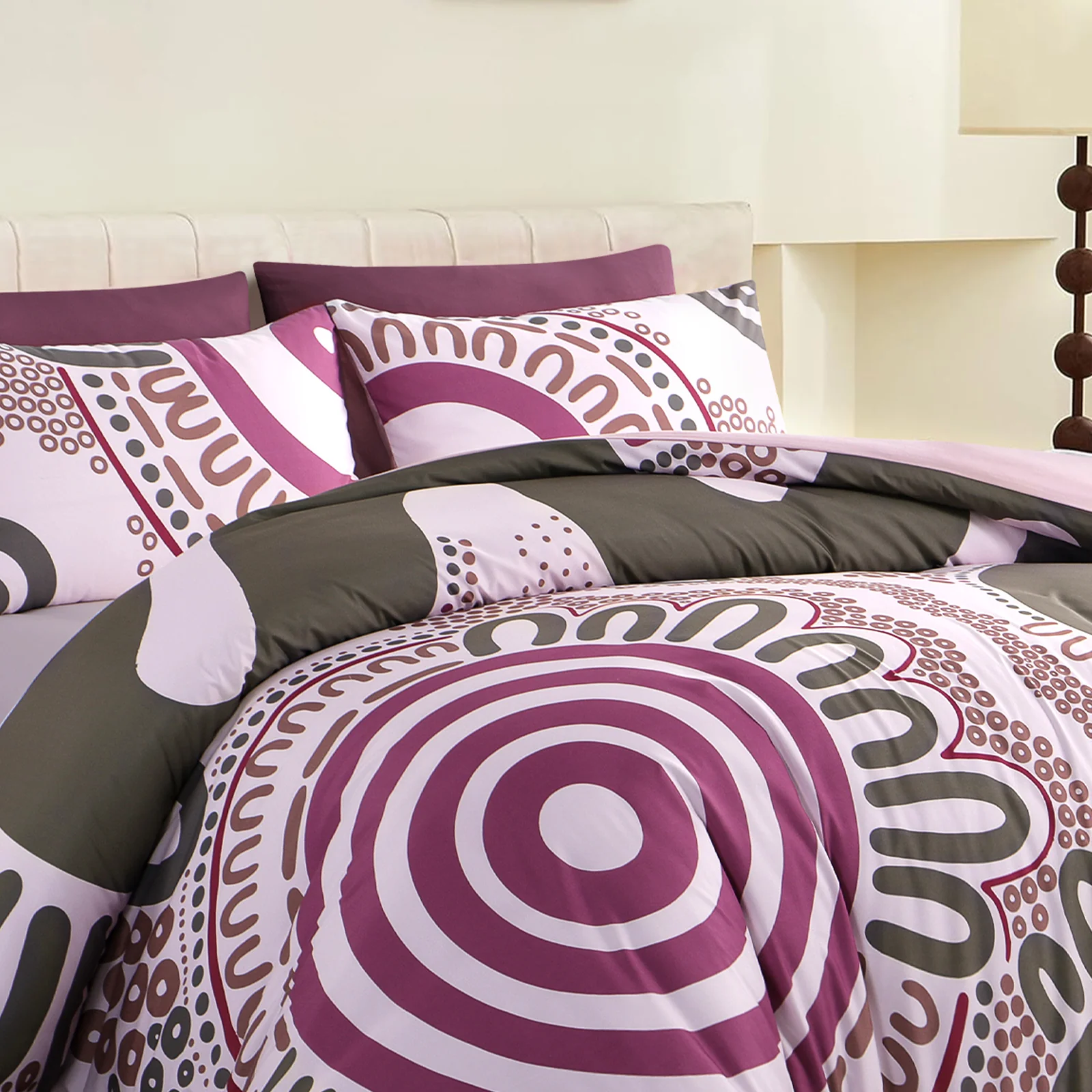 Quilt Cover Set- Waterways: Berries