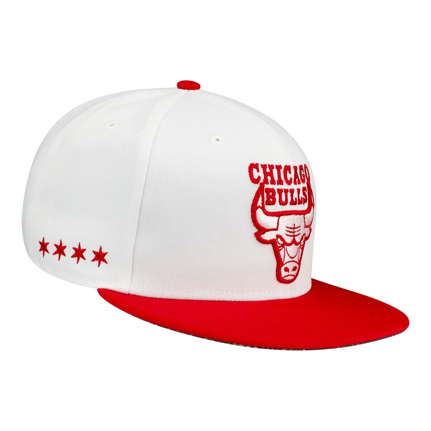Chicago Bulls New Era Visor Print Snapback