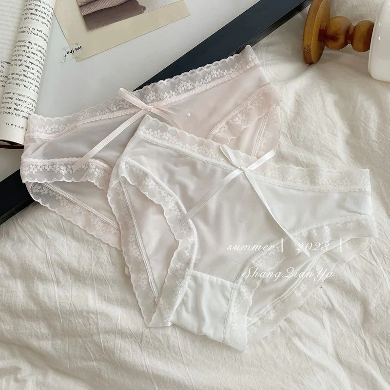 Soft Ice Silk Lace Everyday Underwear