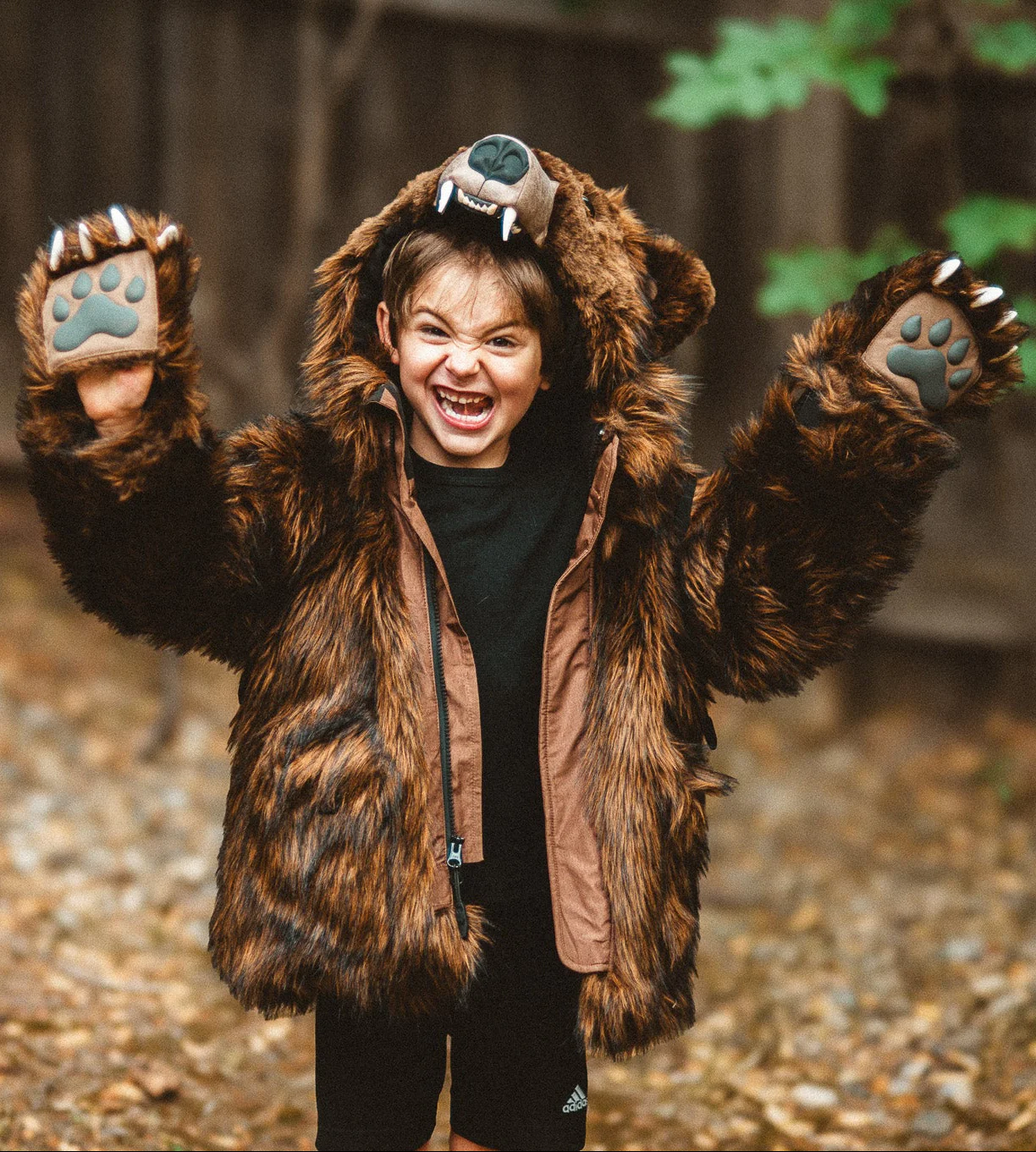 KIDS' GRIZZLY BEAR COAT