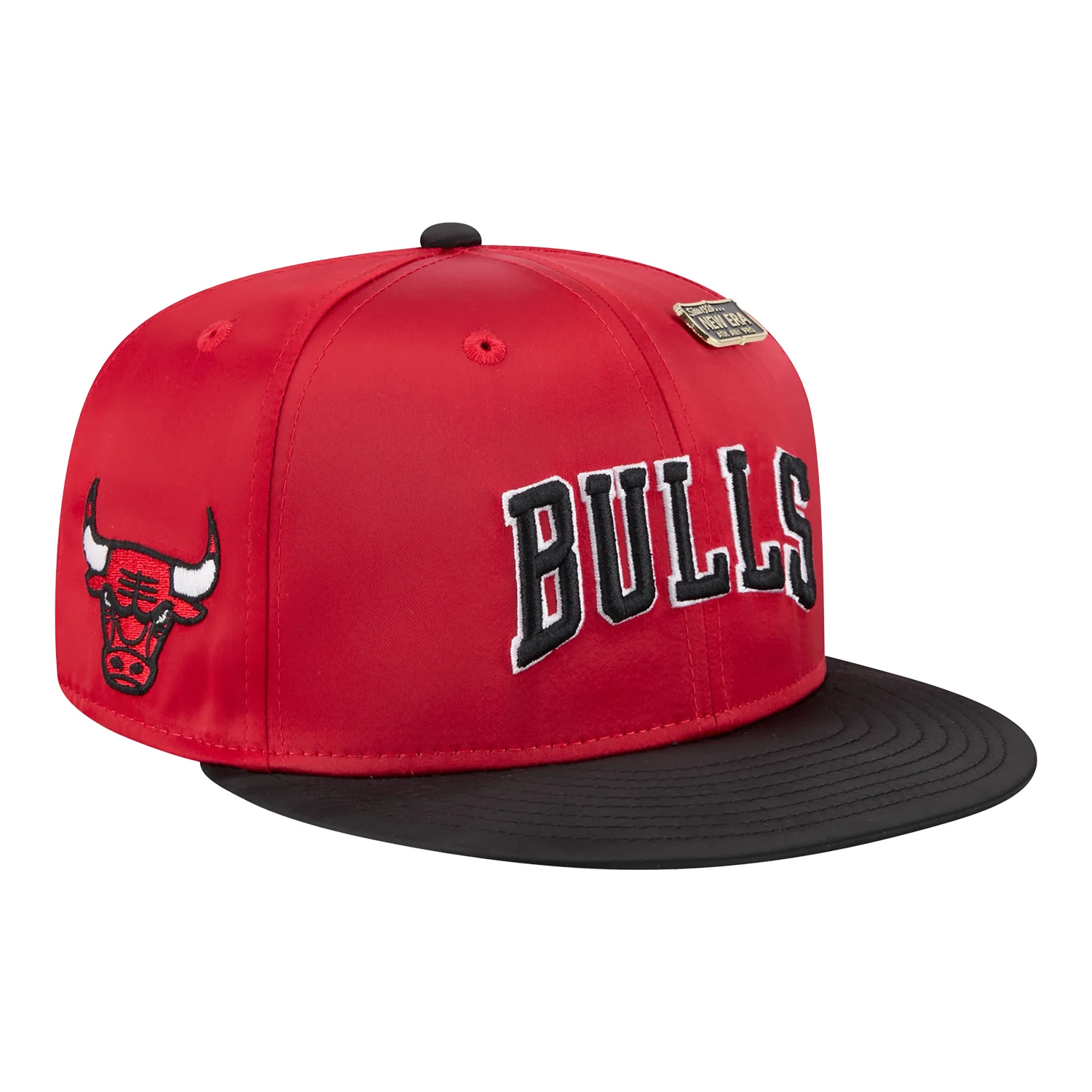Chicago Bulls New Era 59Fifty Satin Two-Tone Fitted with Pin