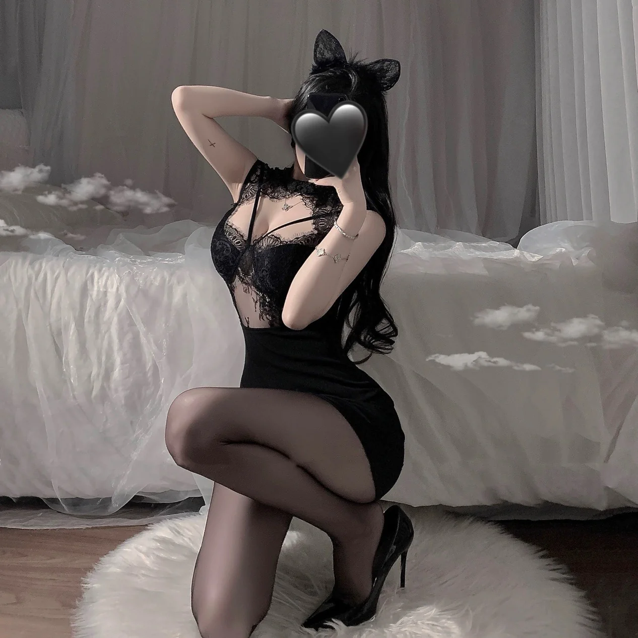 Velvet Kiss Sheer Bodysuit