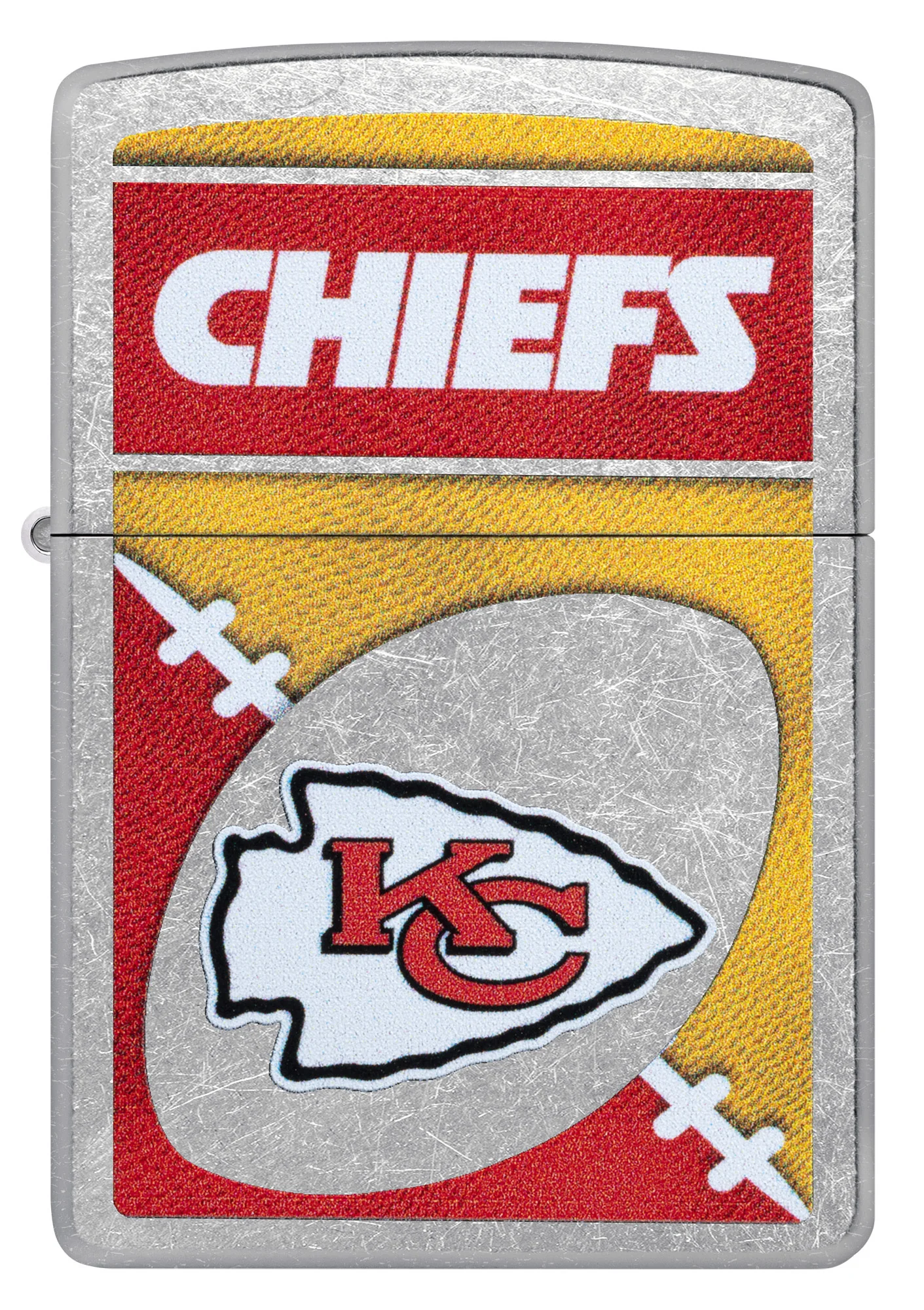 NFL Kansas City Chiefs Chrome Logo Design