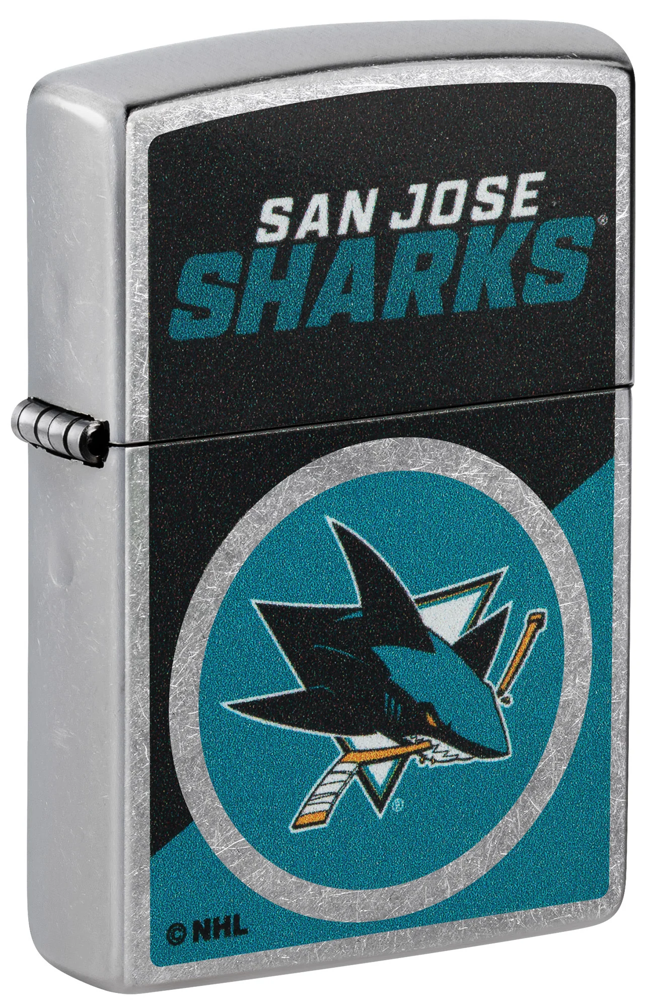 San Jose Sharks® Colorblock Logo Design