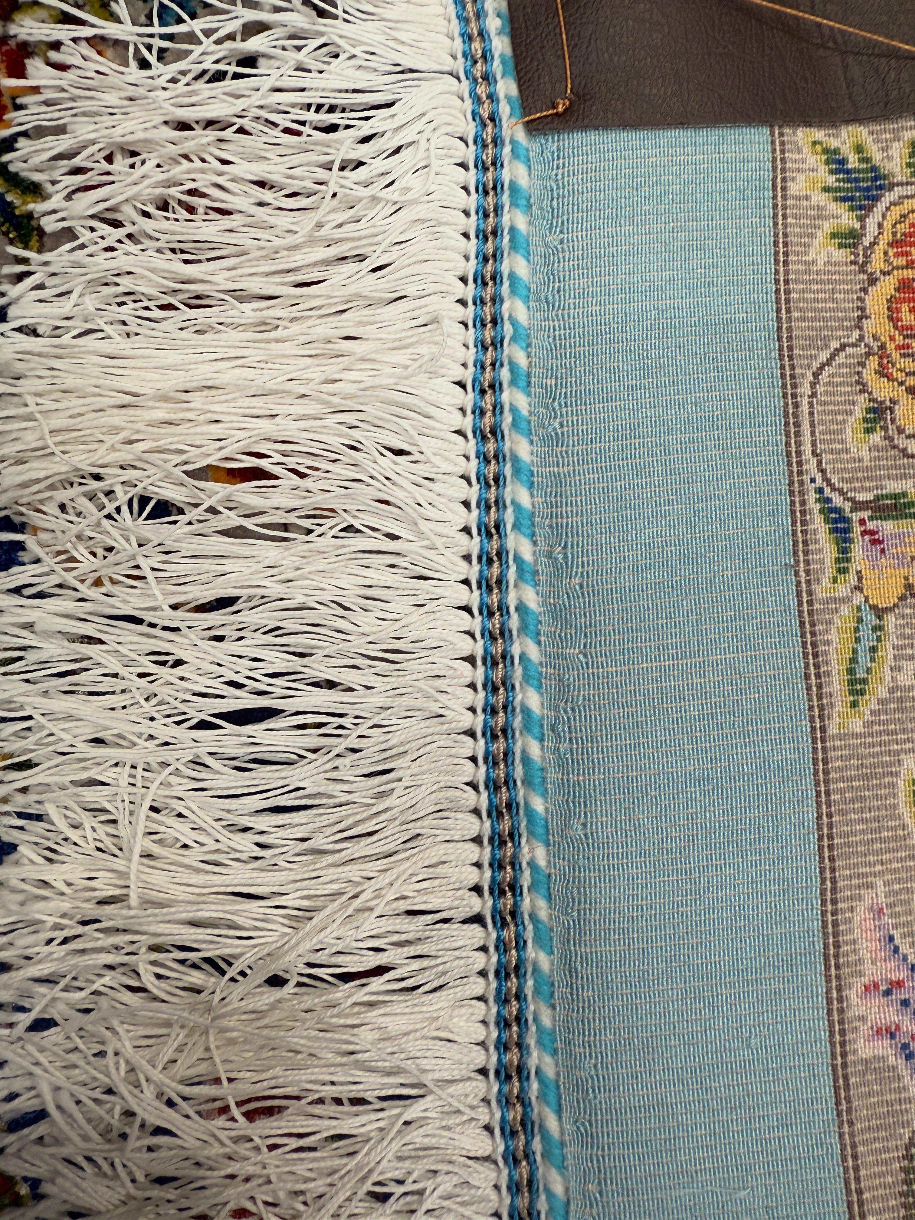 The Birds - Pure Silk Persian Rug