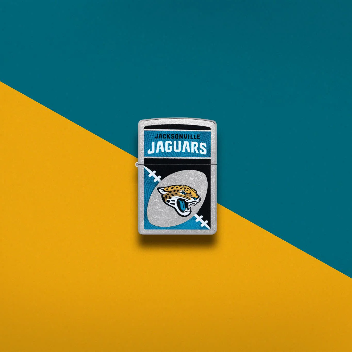 NFL Jacksonville Jaguars Chrome Logo Design