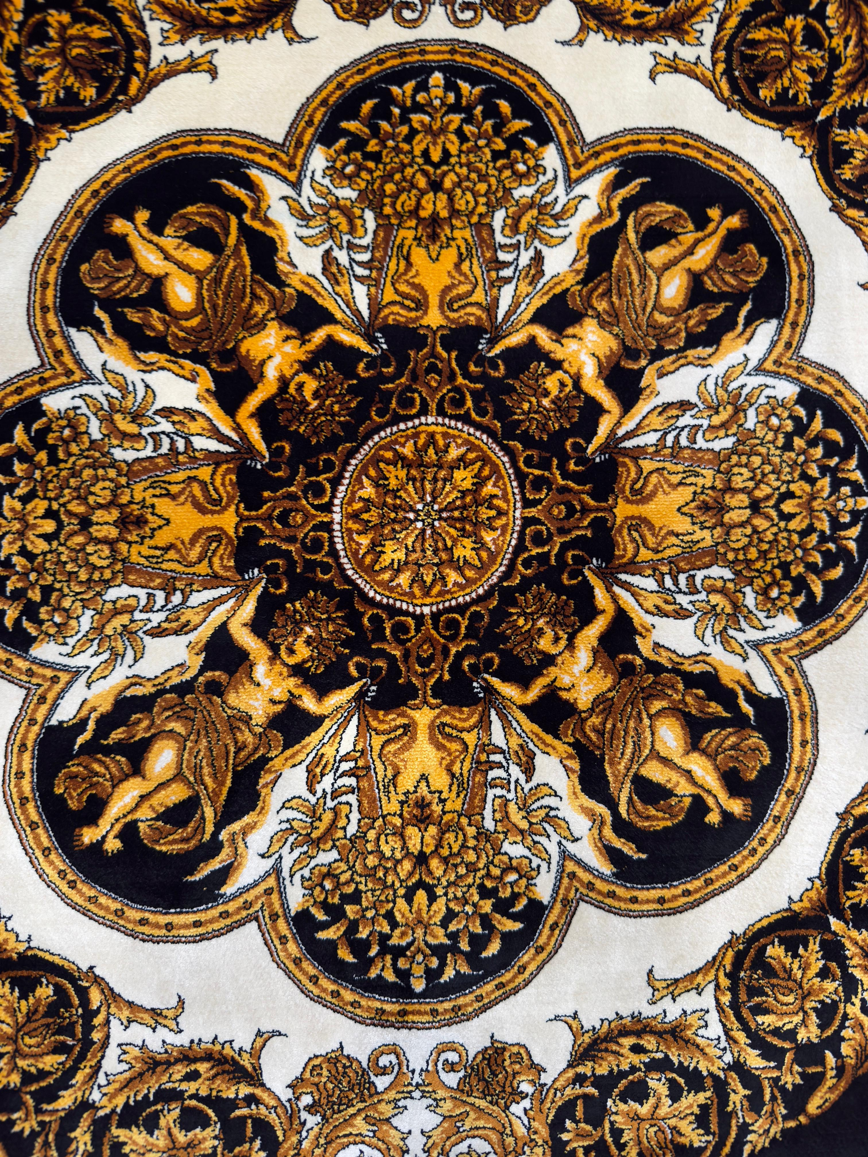 Fine Persian Pure Silk Rug