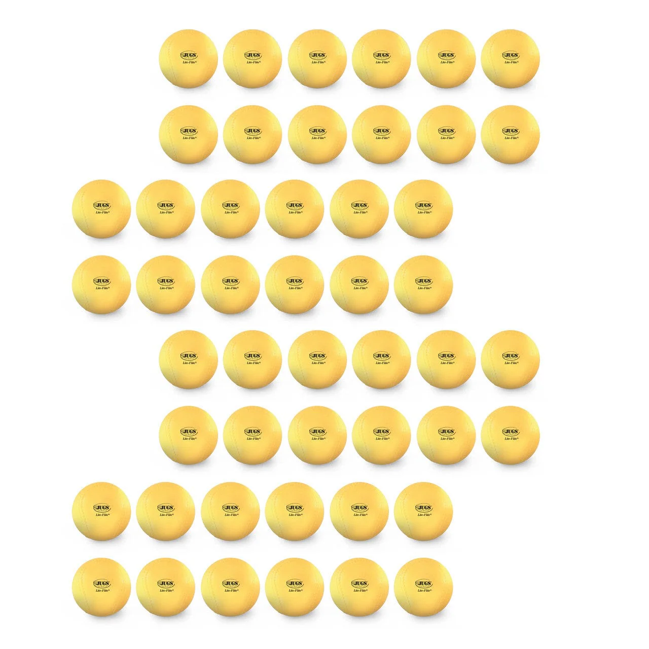 Big Bucket of JUGS Lite-Flite® Baseballs