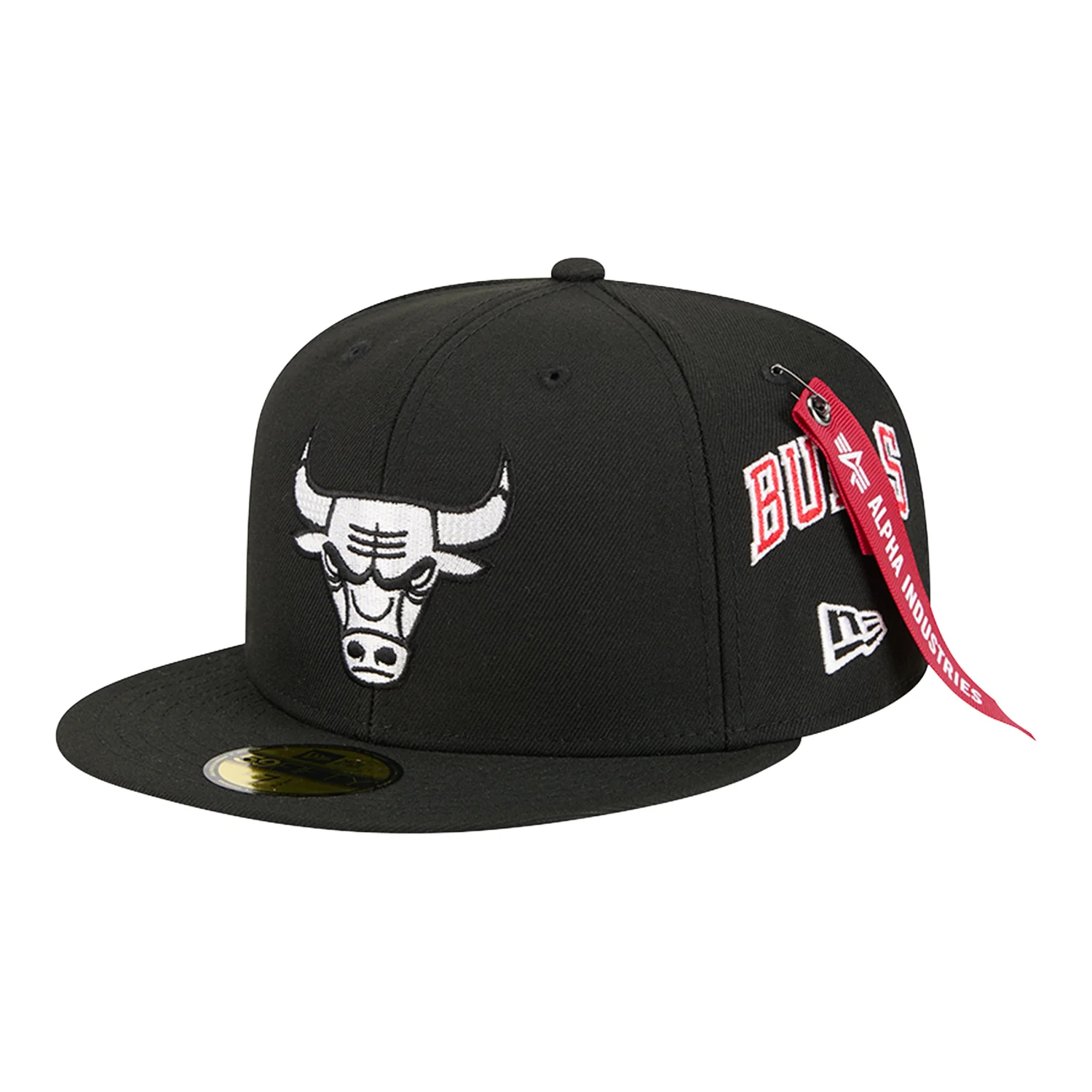Chicago Bulls New Era Alpha Industries 5950 Fitted Hat