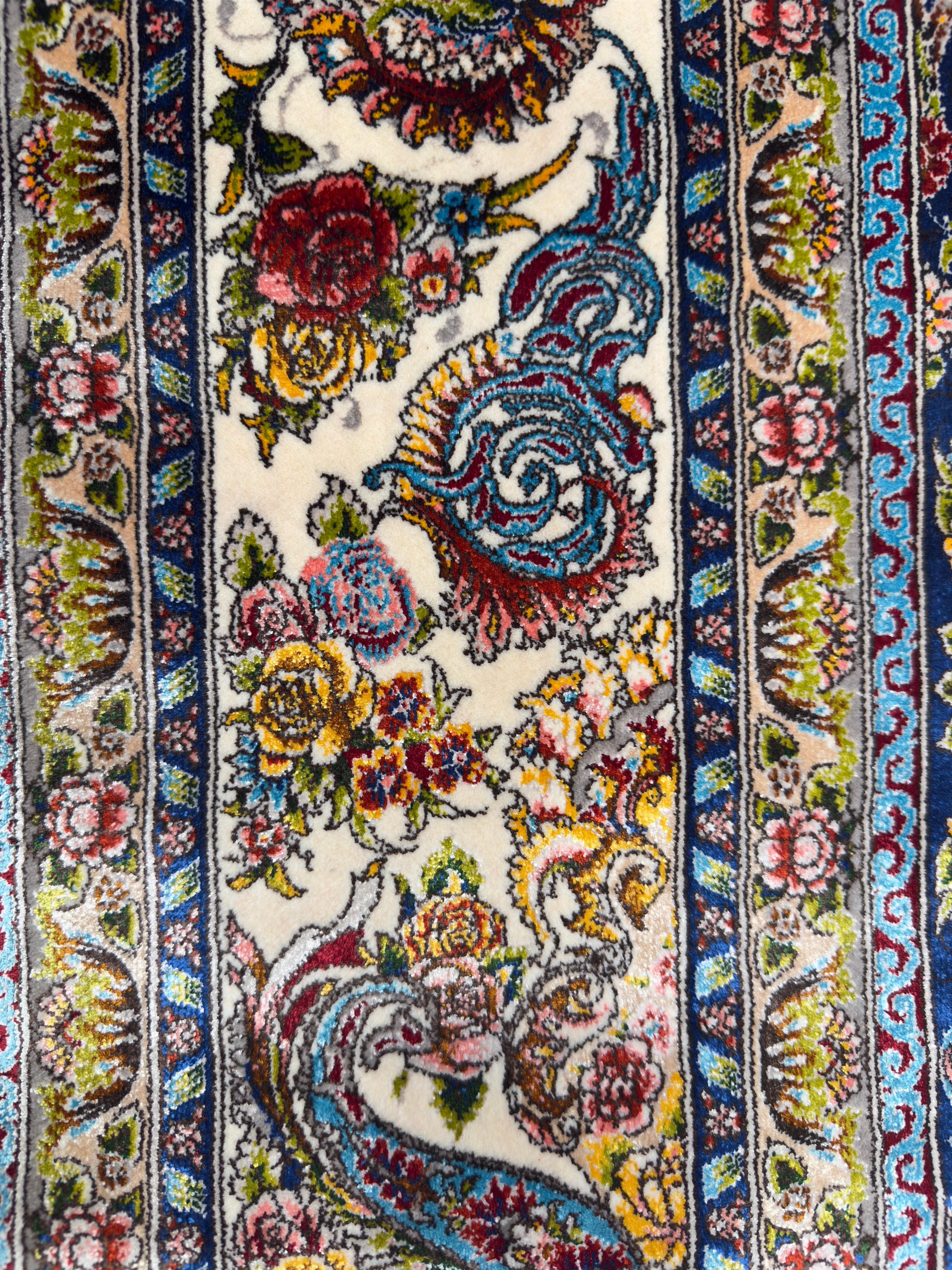 Pure Silk Persian Rug