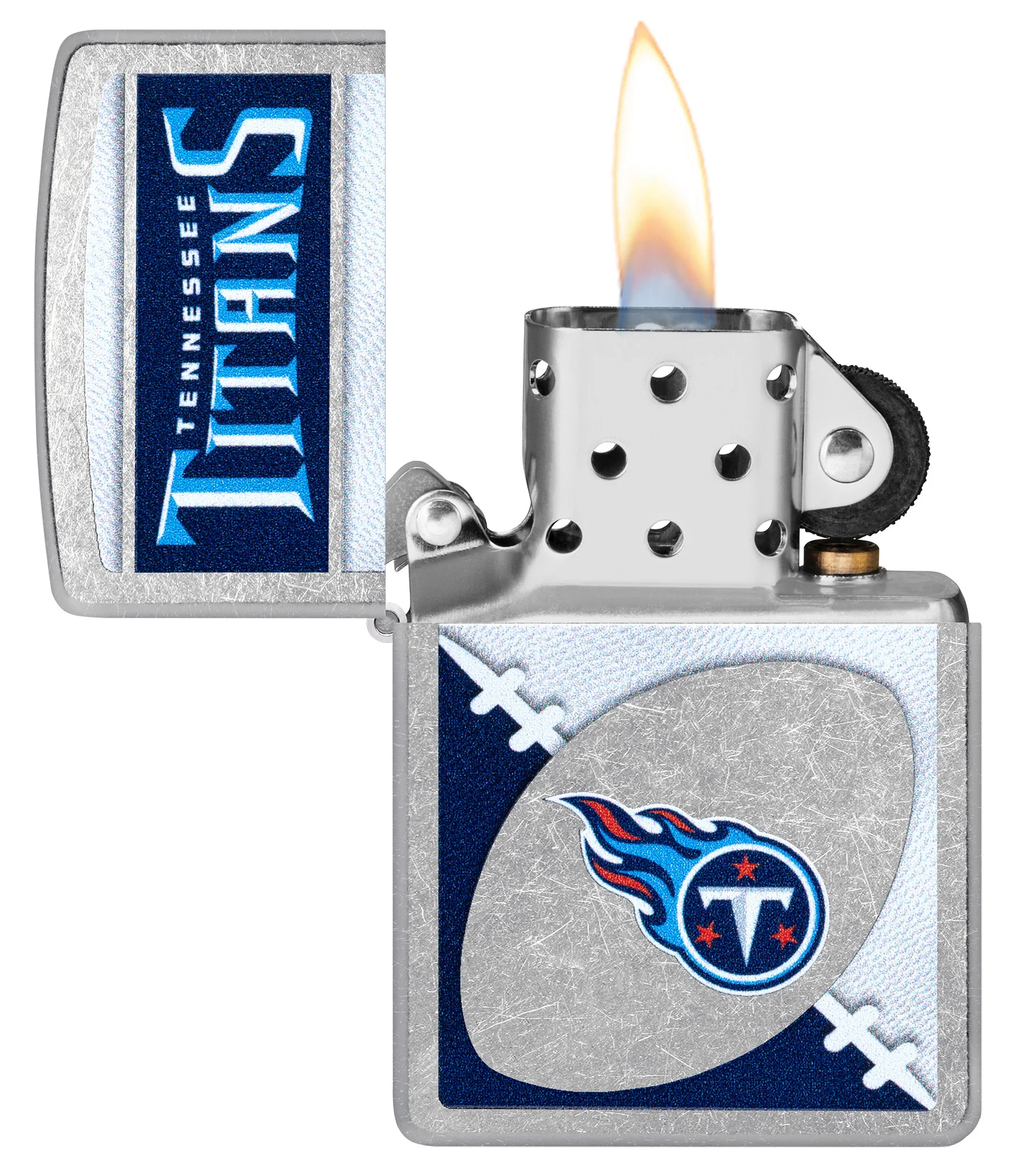 NFL Tennessee Titans Chrome Logo Design