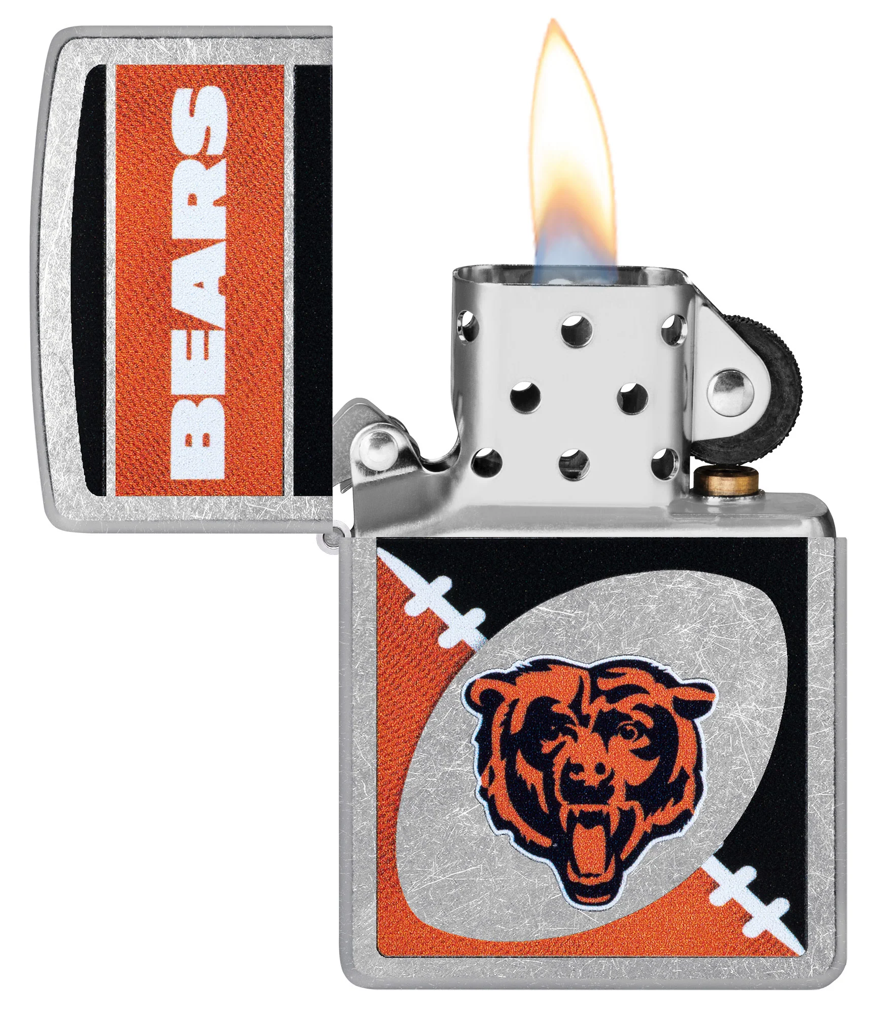 NFL Chicago Bears Chrome Logo Design