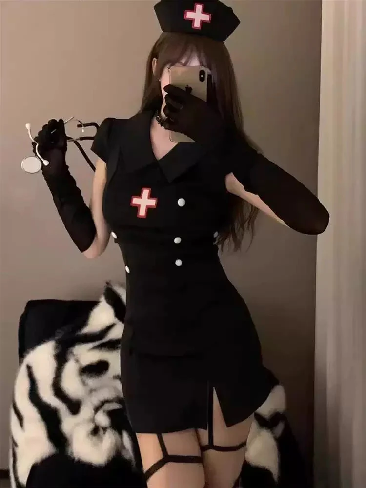 Red Cross Desire Costume