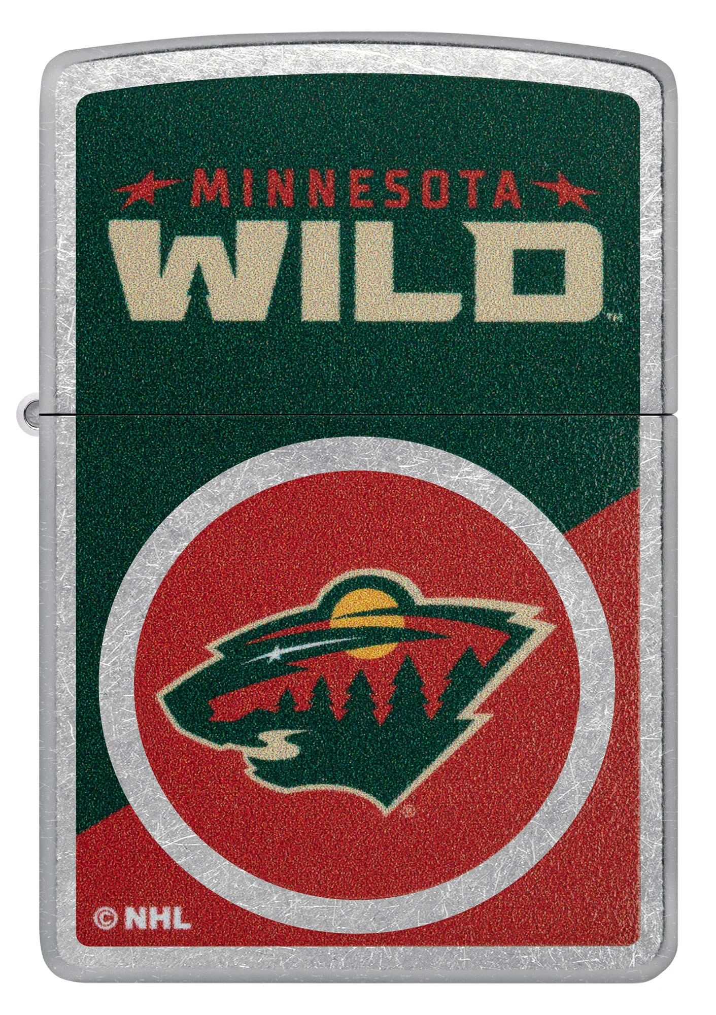 Minnesota Wild® Colorblock Logo Design