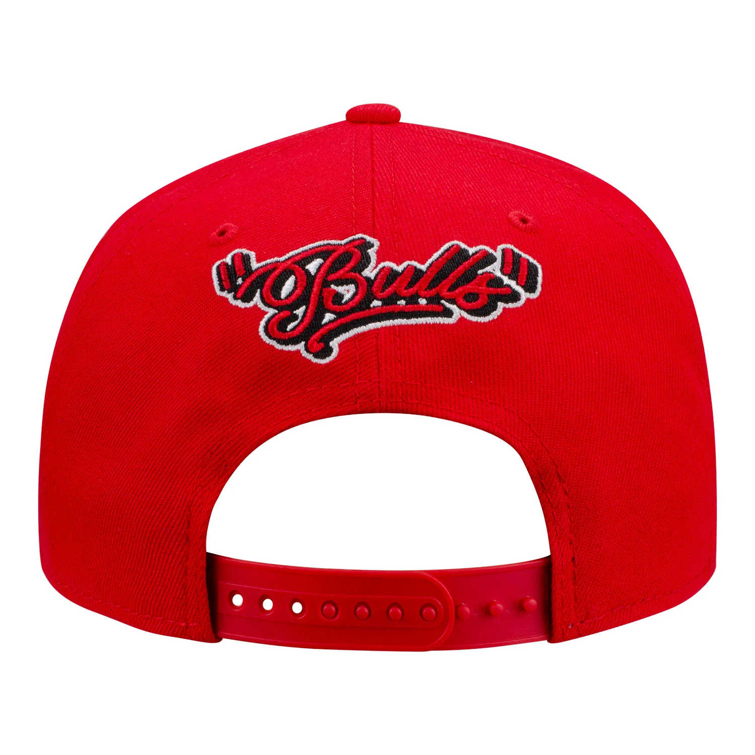 Chicago Bulls New Era Off-White Hat - Red