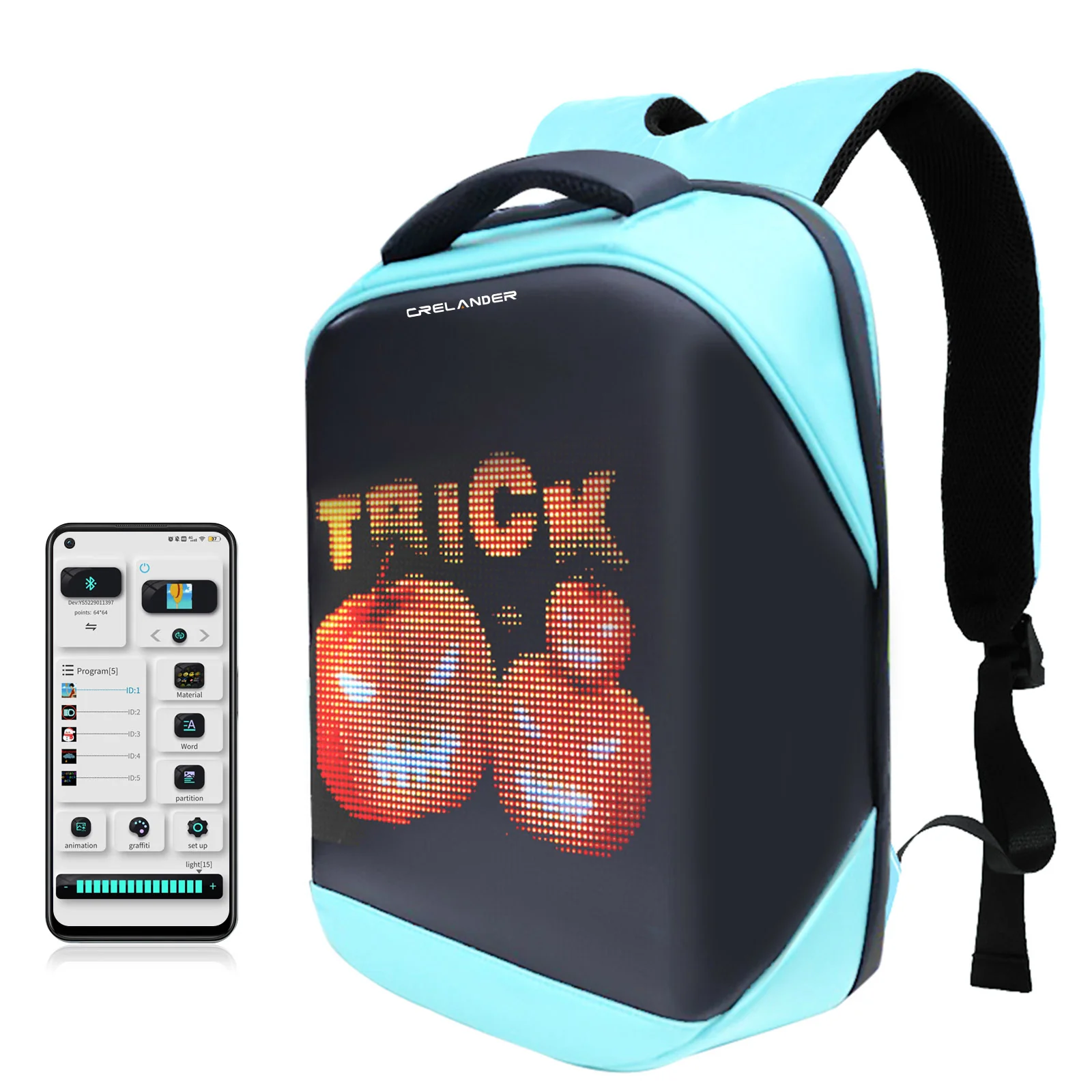CRELANDER  4th Generation Plus LED Backpack