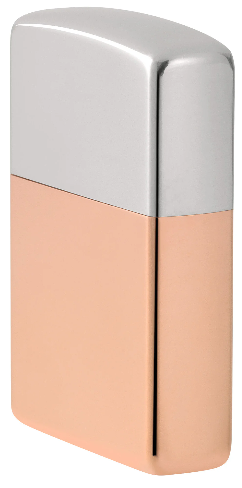 Bimetal Case Lighter - Sterling Silver Lid