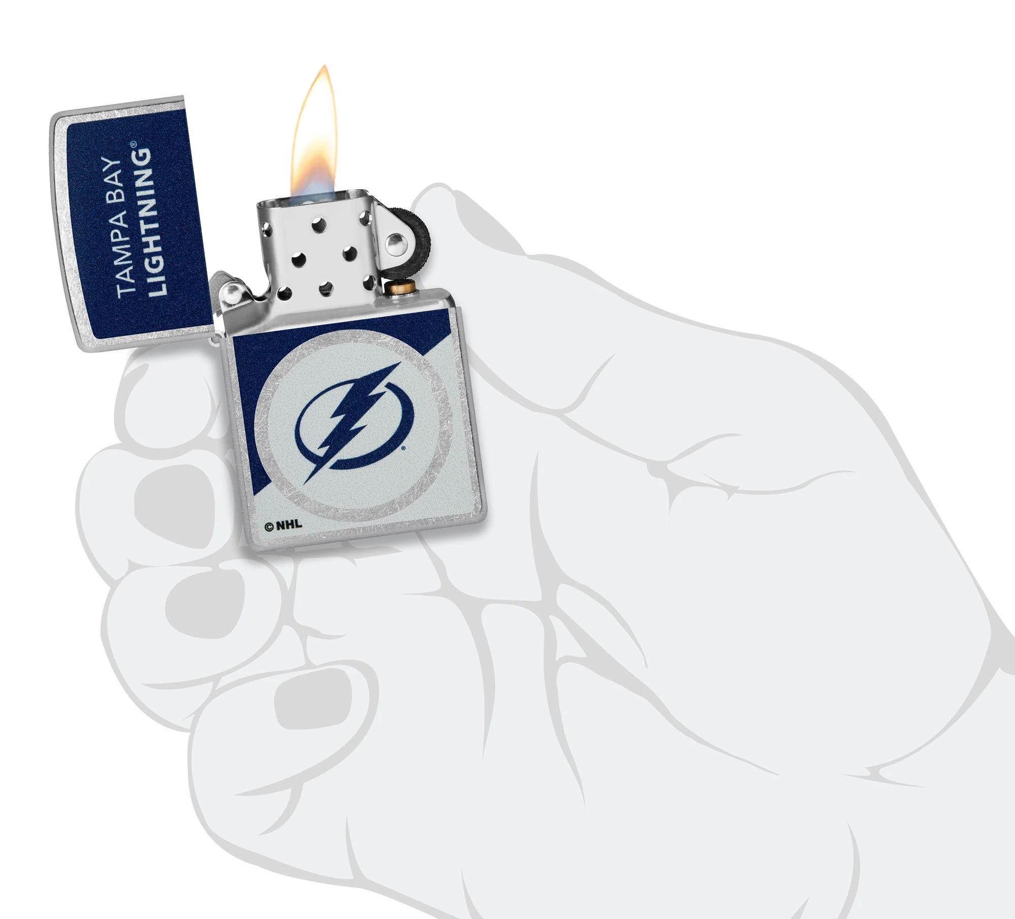 Tampa Bay Lightning® Colorblock Logo Design