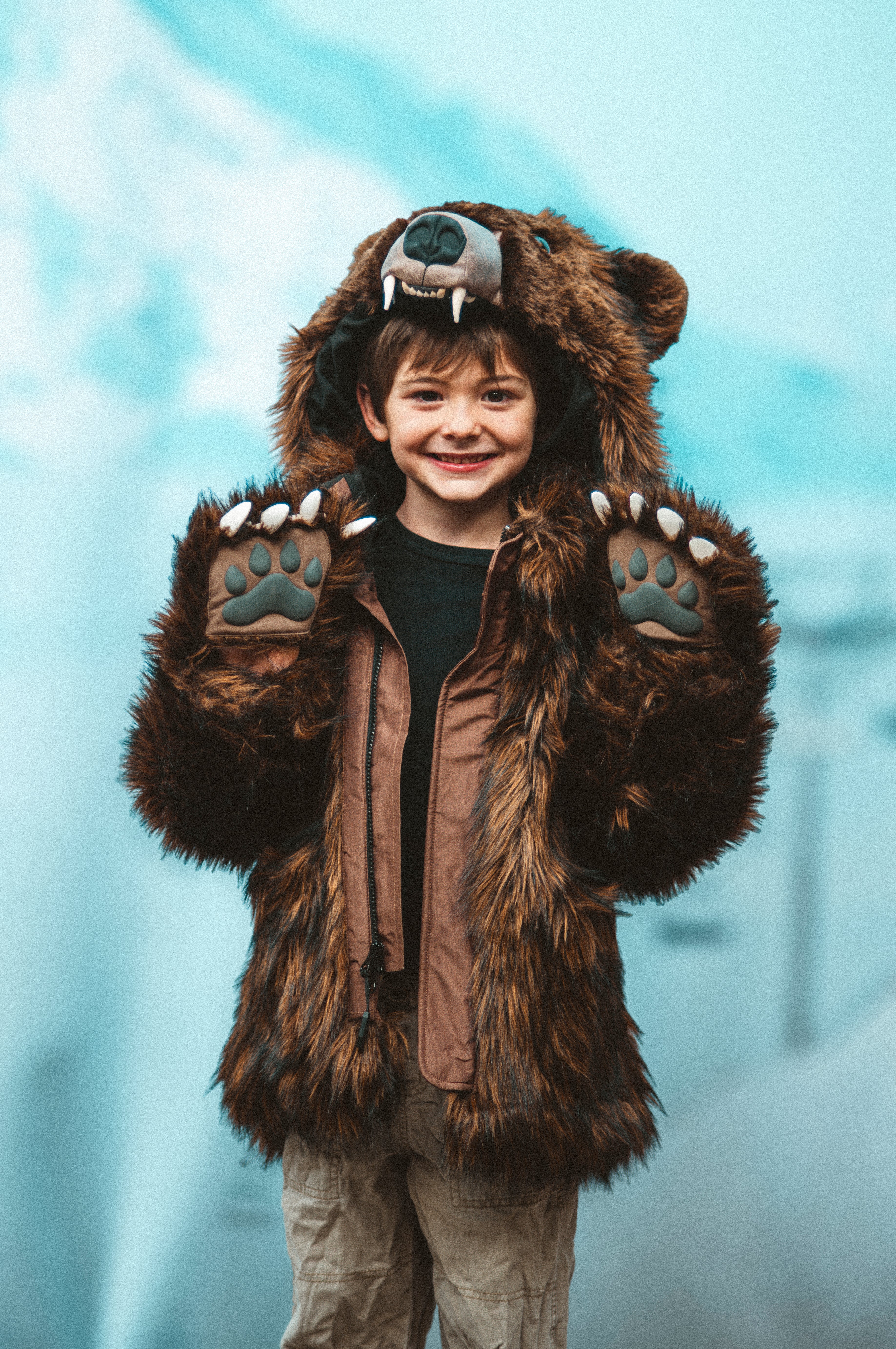 KIDS' GRIZZLY BEAR COAT