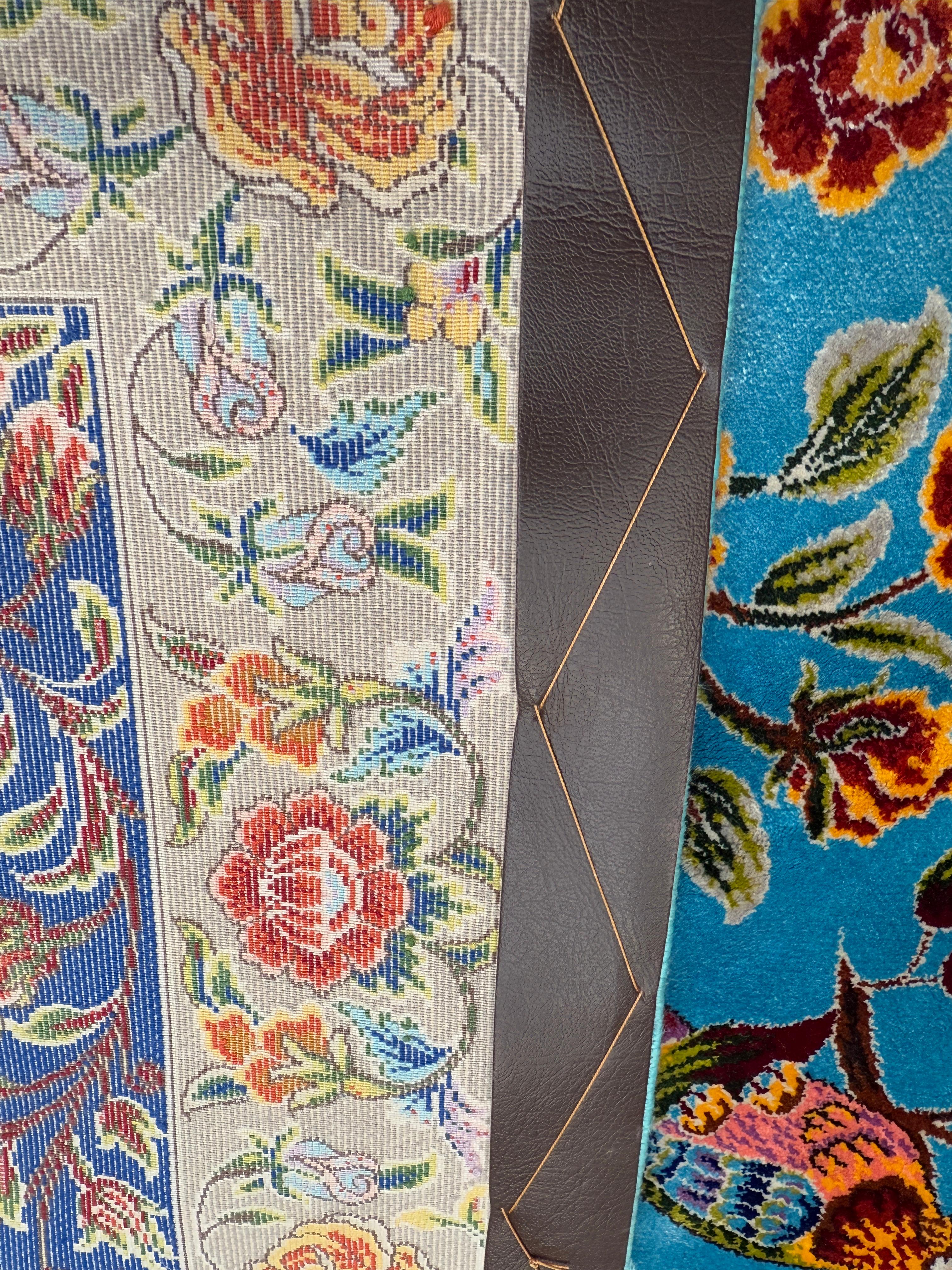 The Birds - Pure Silk Persian Rug