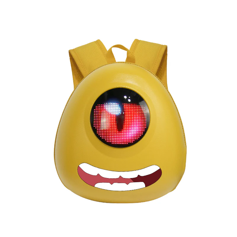 CRELANDER Monster LED Kids Bag With Eyes