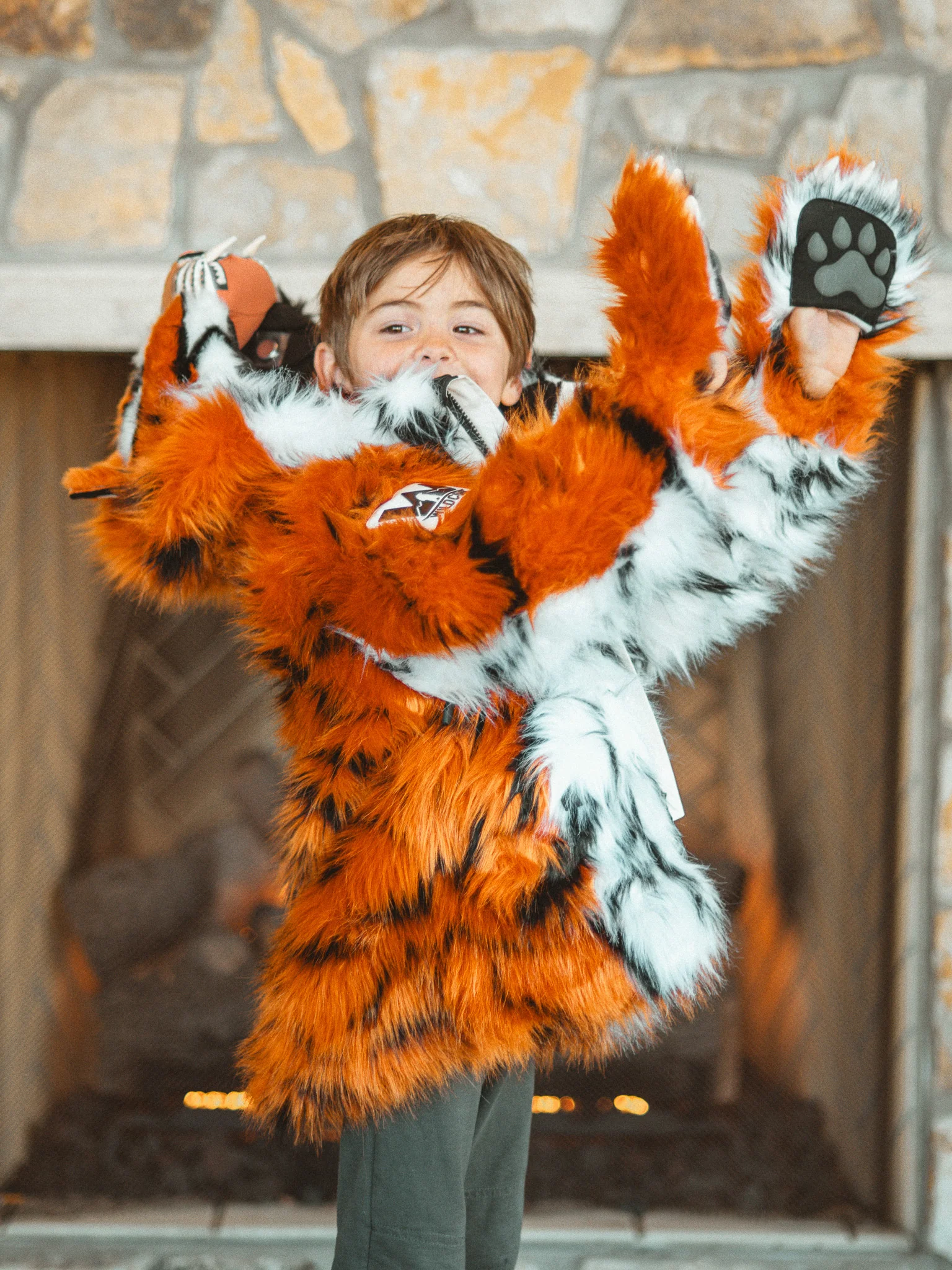 KIDS' TIGER COAT