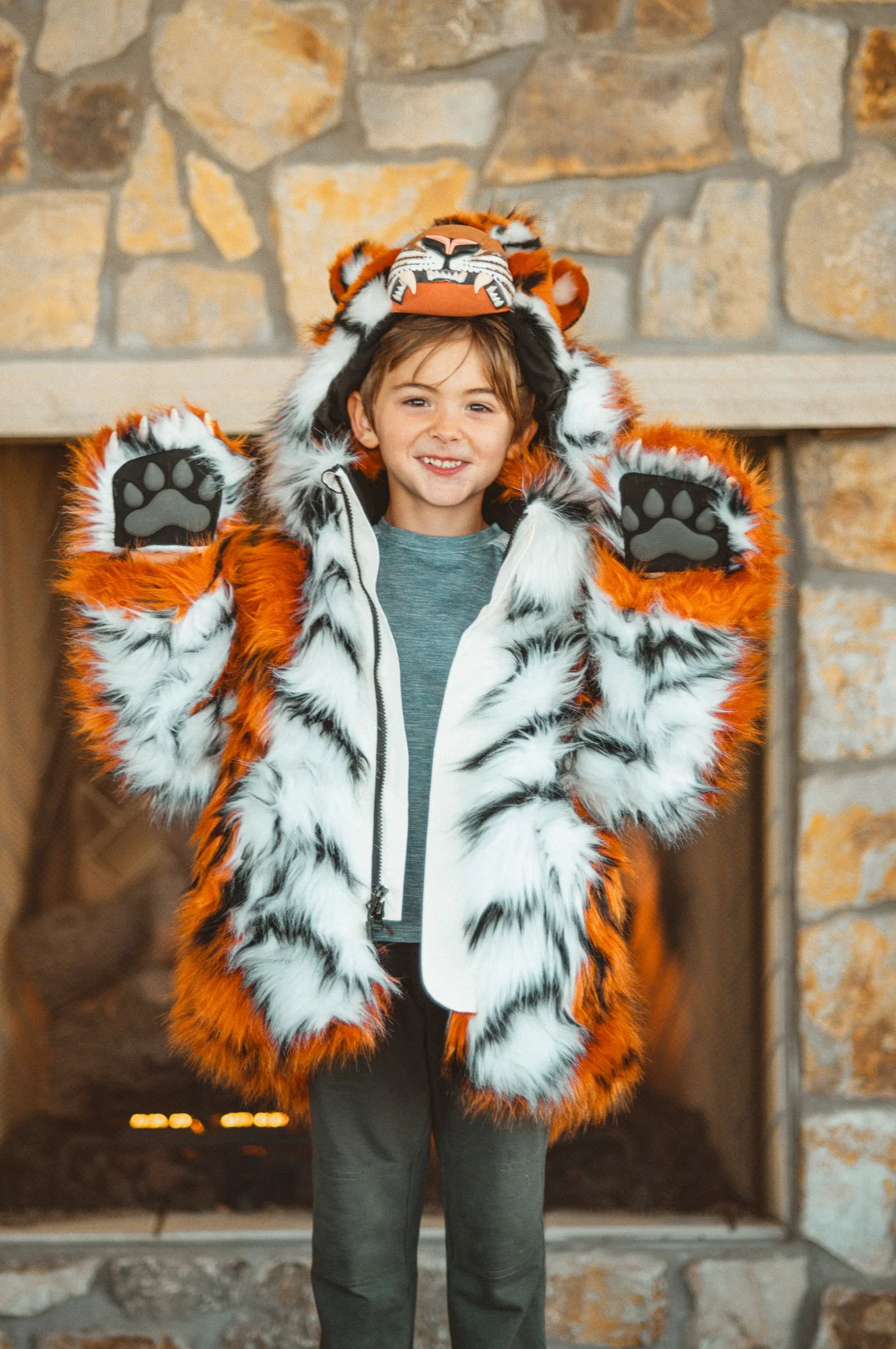 KIDS' TIGER COAT