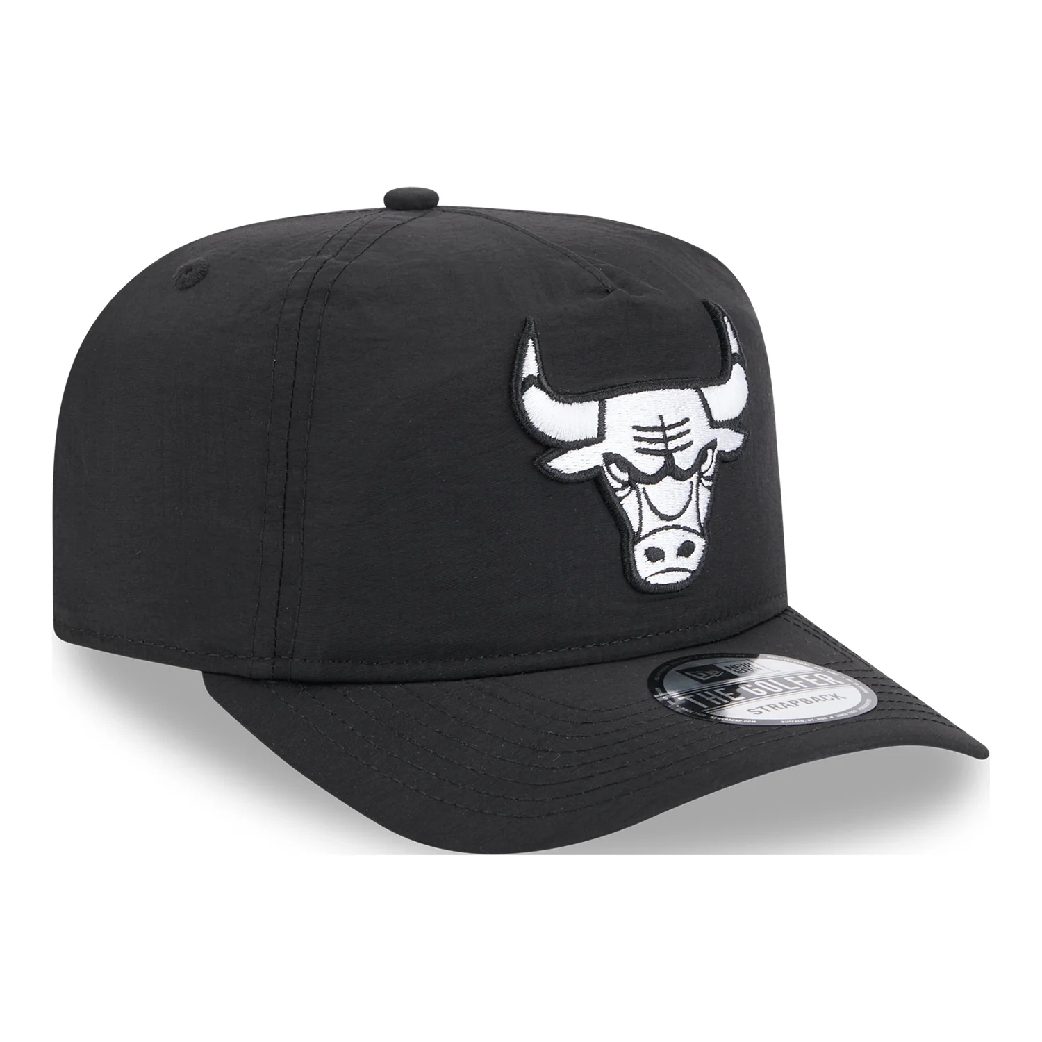 Chicago Bulls New Era Nylon Adjustable Black Golfer